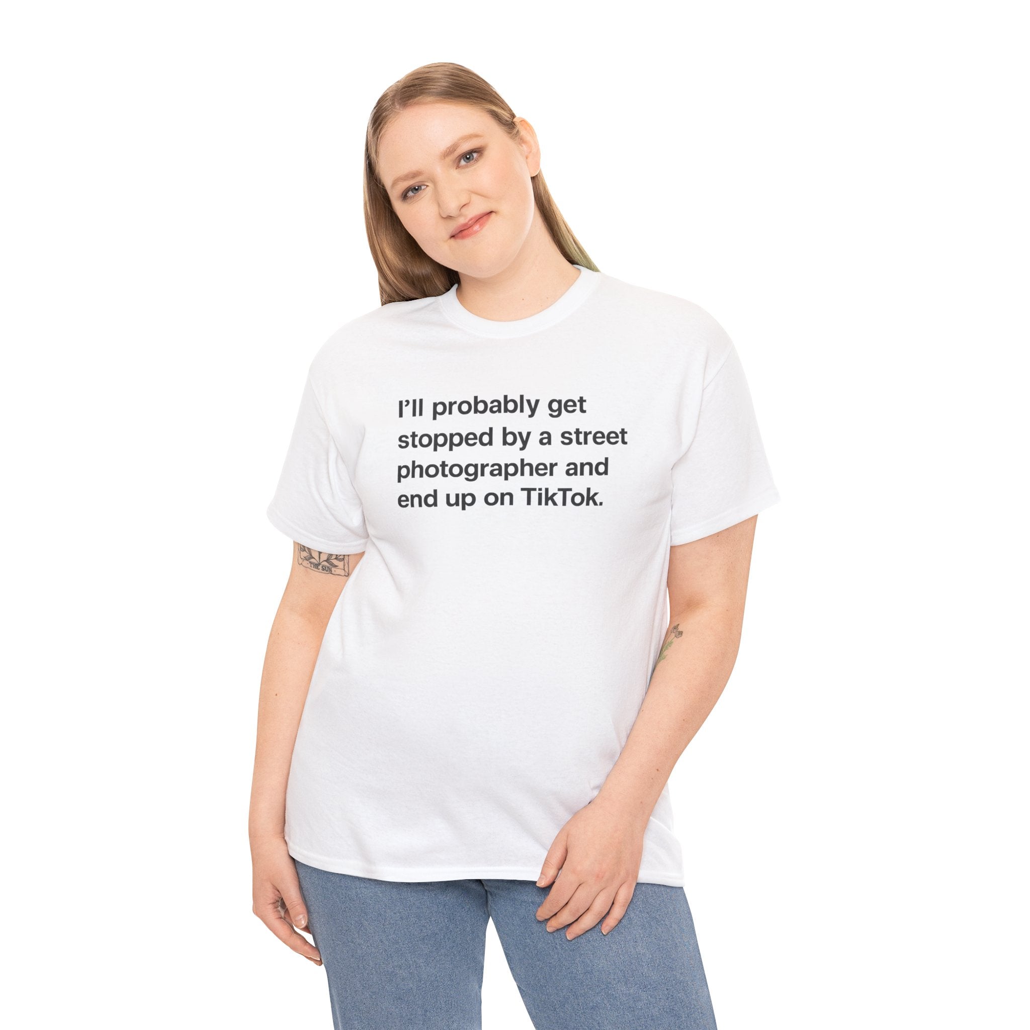 Tik Tok Street Photography Humour Tee