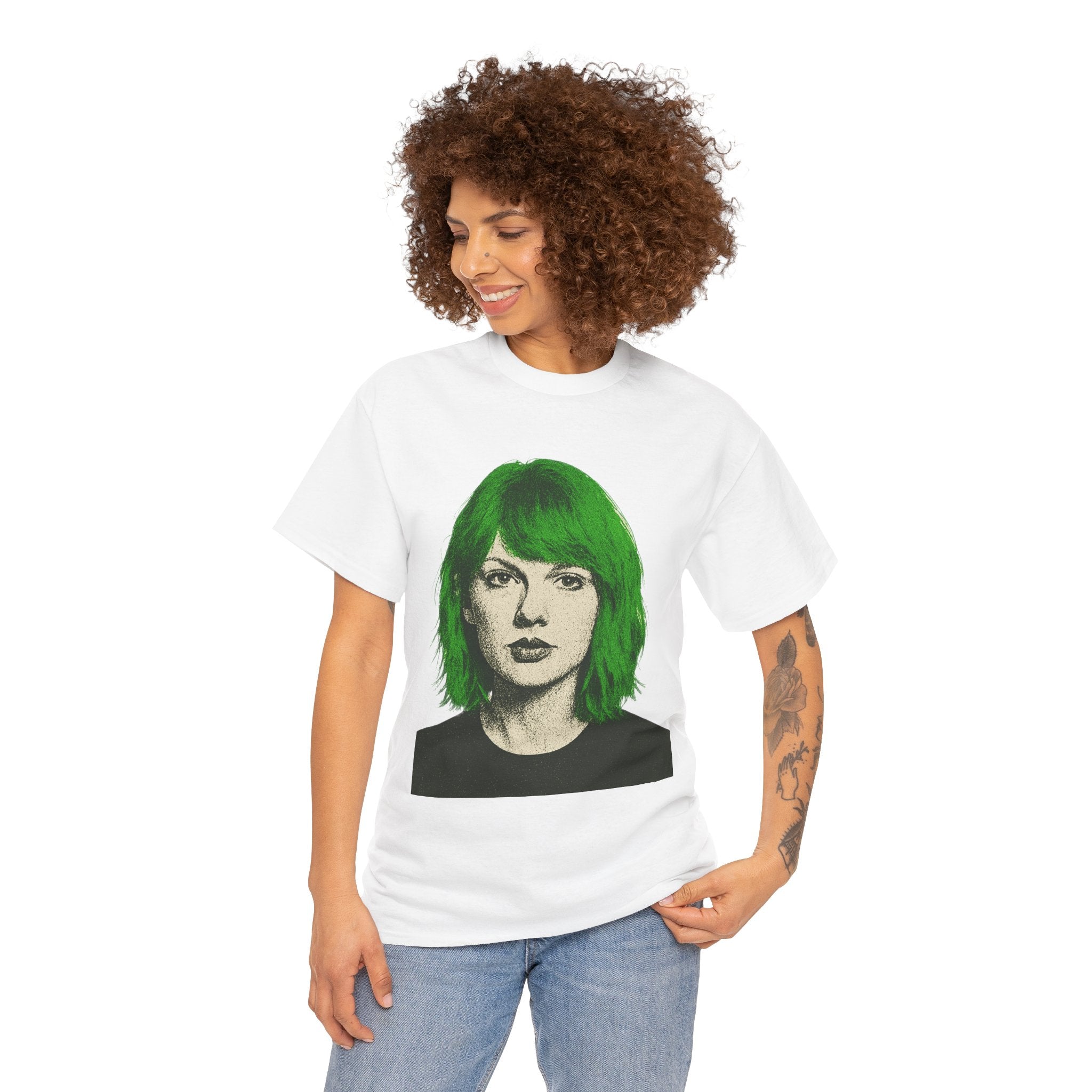 nan — t-shirt, back view
