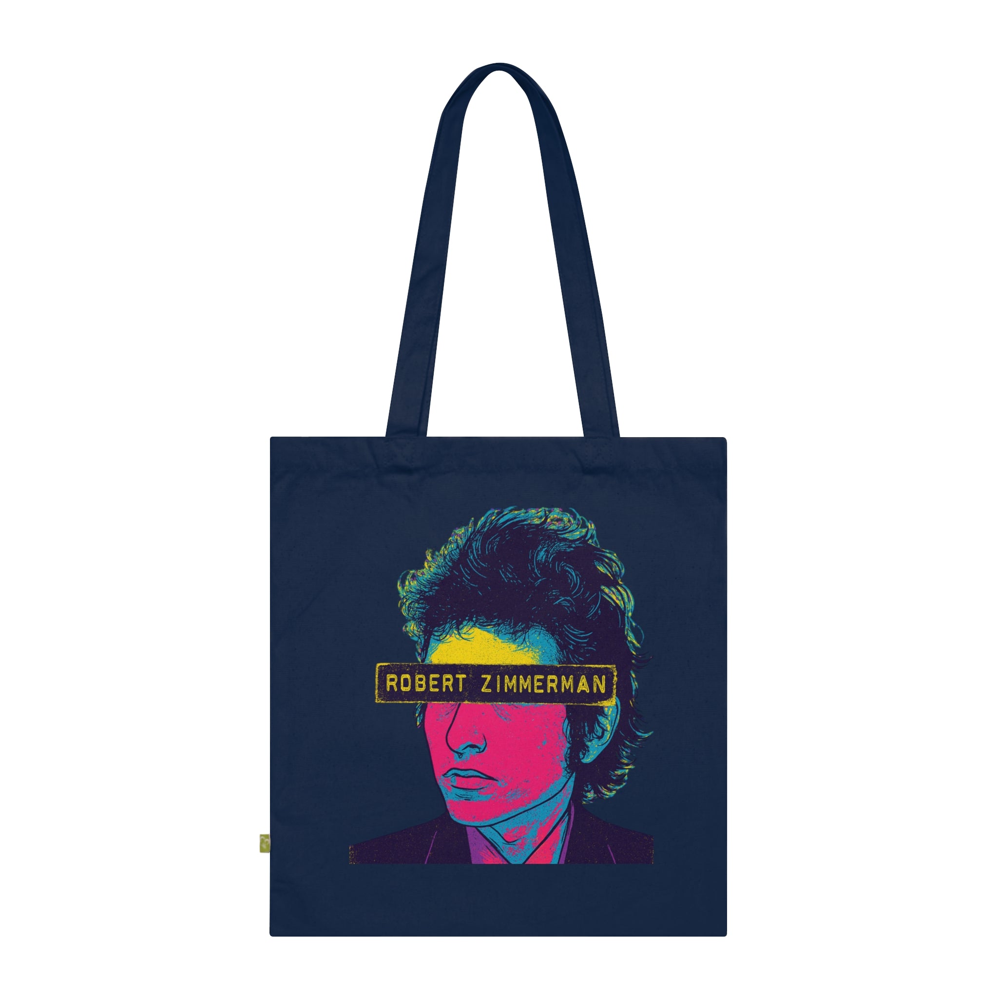 Retro Music – Bob Dylan Tote Bag, Eco – Friendly Shopping Bag, Gift for Music Lovers, Concert Bag, Stylish Reusable Bag – Tote Bag