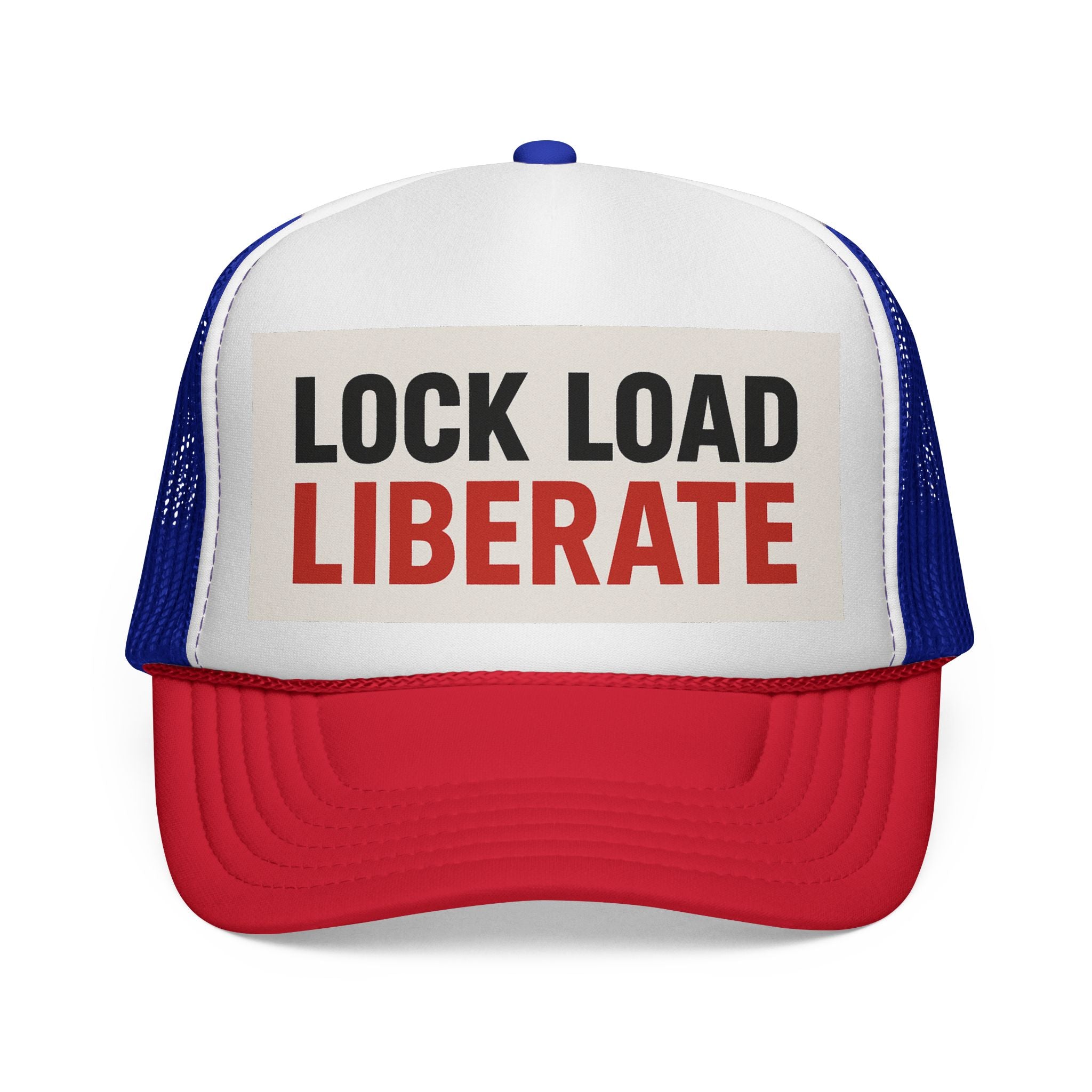Lock, Load Liberate Trucker Cap