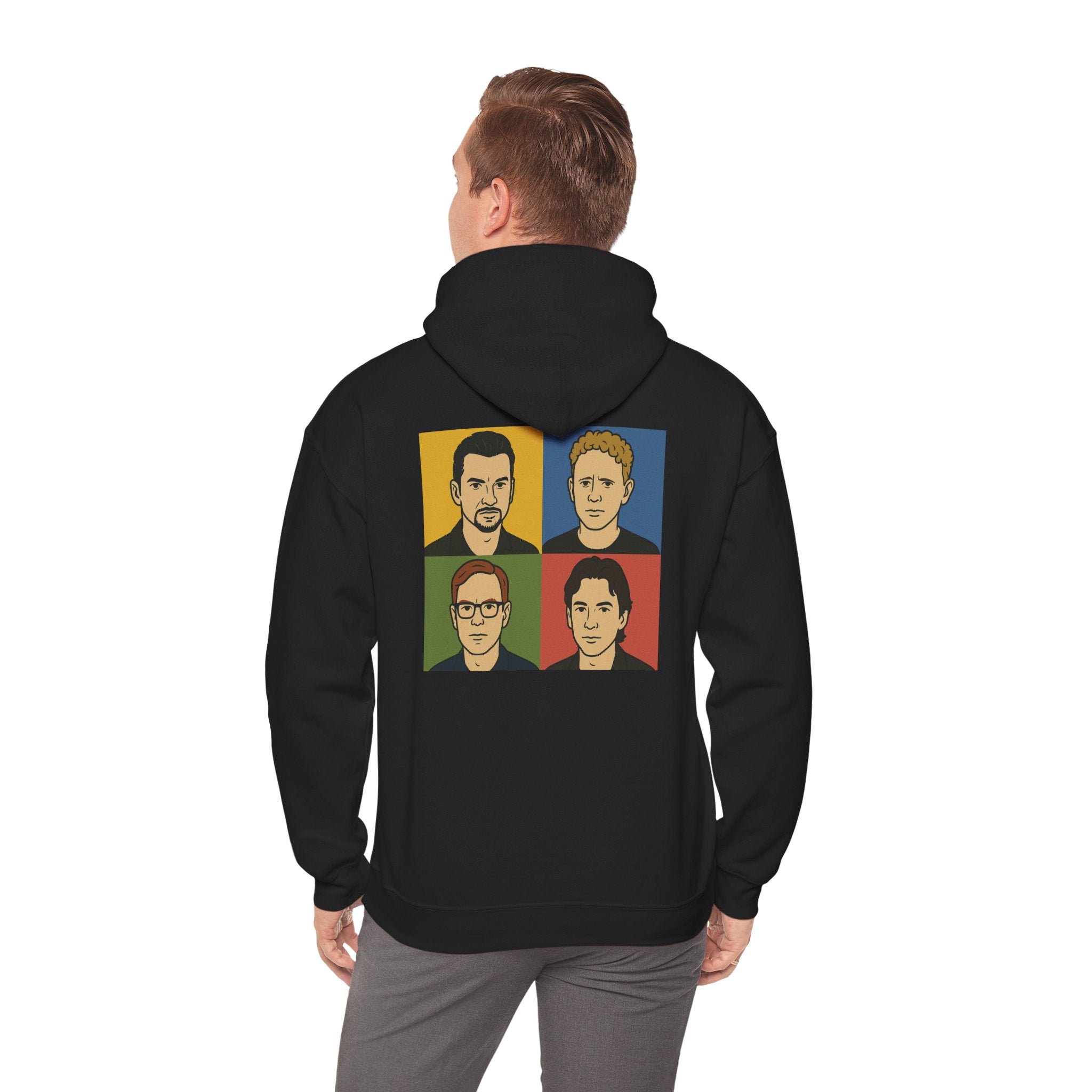 nan — t-shirt, back view