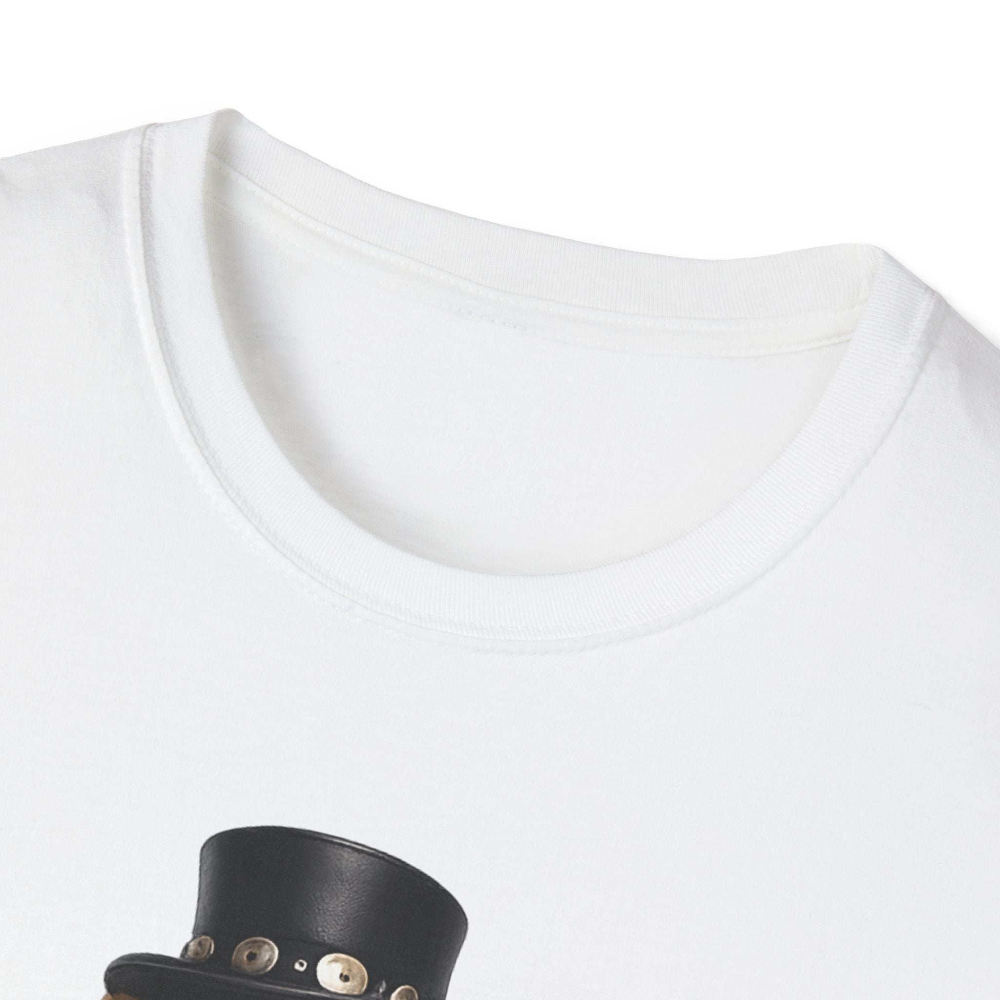 Rock Guitar Bear T‑Shirt — Cute Slash-Inspired Musician Graphic Tee