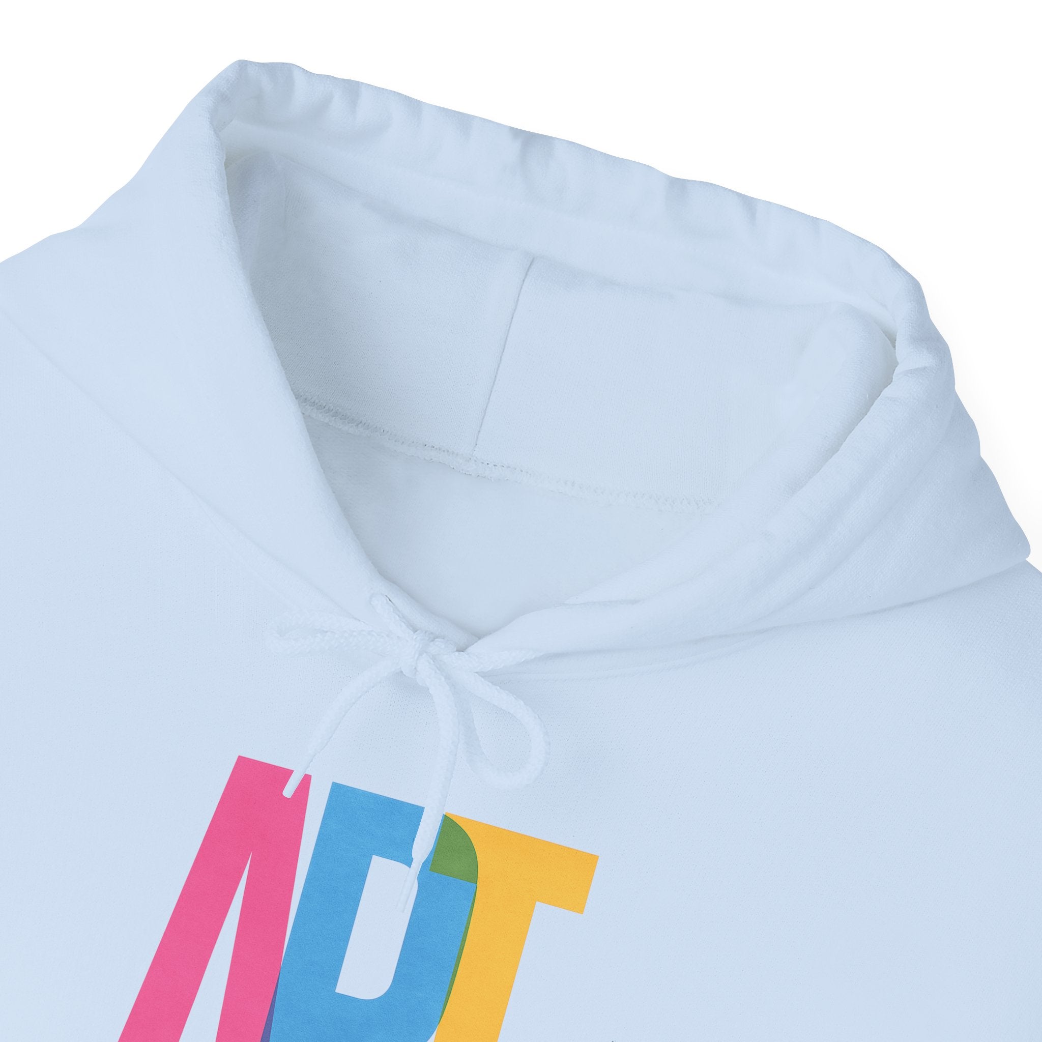 ART Unisex Hoodie Front and Back Print - Cozy Gift for Friends, Valentine's Day, Casual Wear, Trendy Fashion, Spirit Wear T-Shirt | LZP Tees