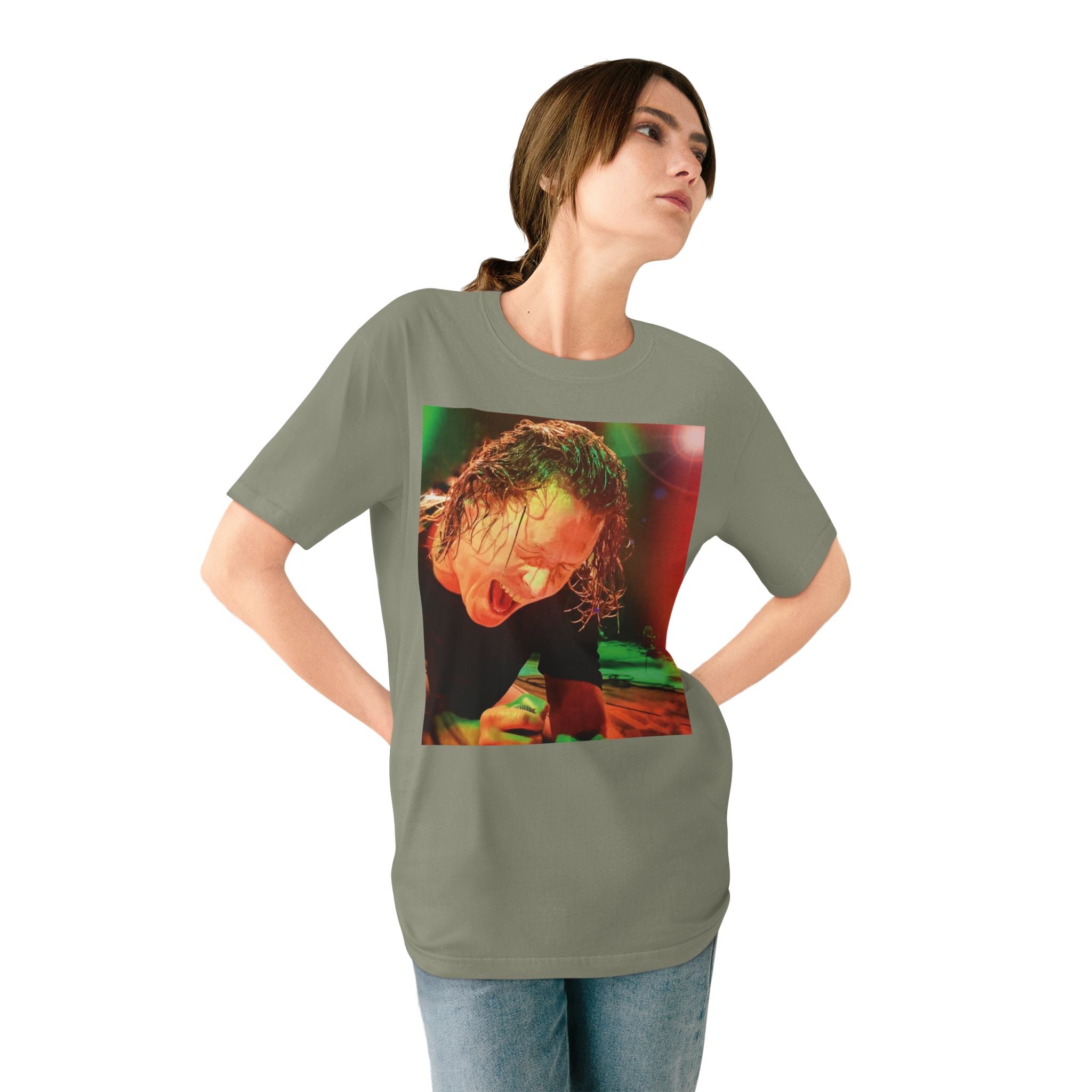 Organic Cotton T-shirt - Veronika Douglas Deaf Heaven Intimate Concert Photography | LZP Tees