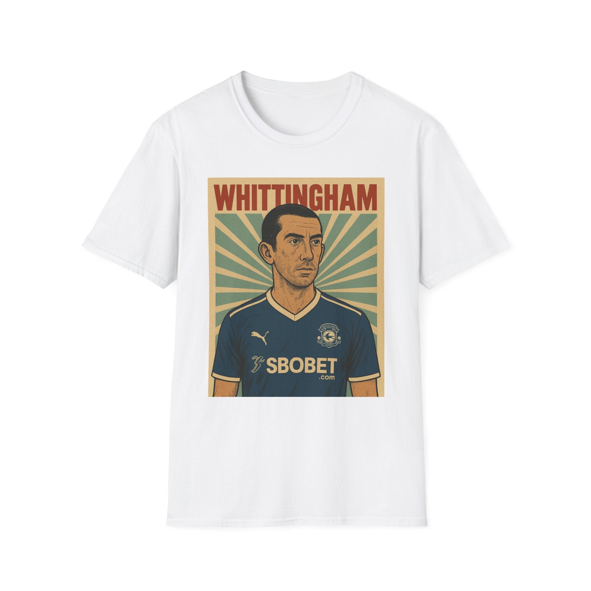 Retro Football Softstyle T-Shirt - Peter Whittingham - Bobet version