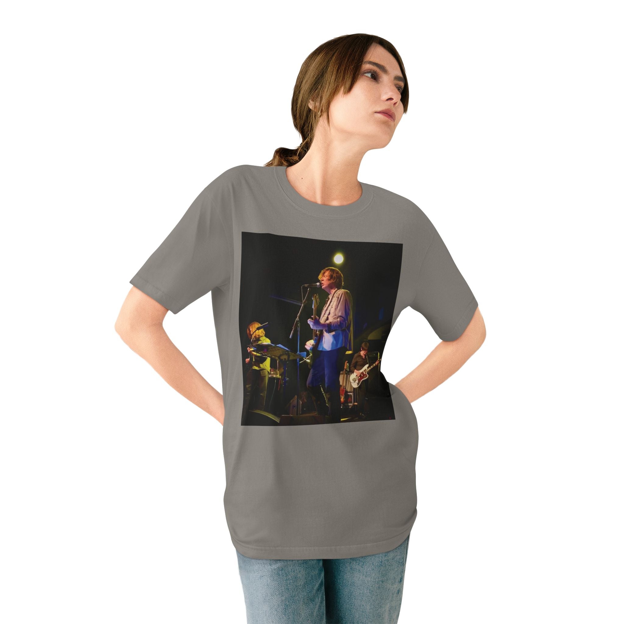 Organic T-shirt - Veronika Douglas Thurston Moore Group Intimate Concert Photography | LZP Tees