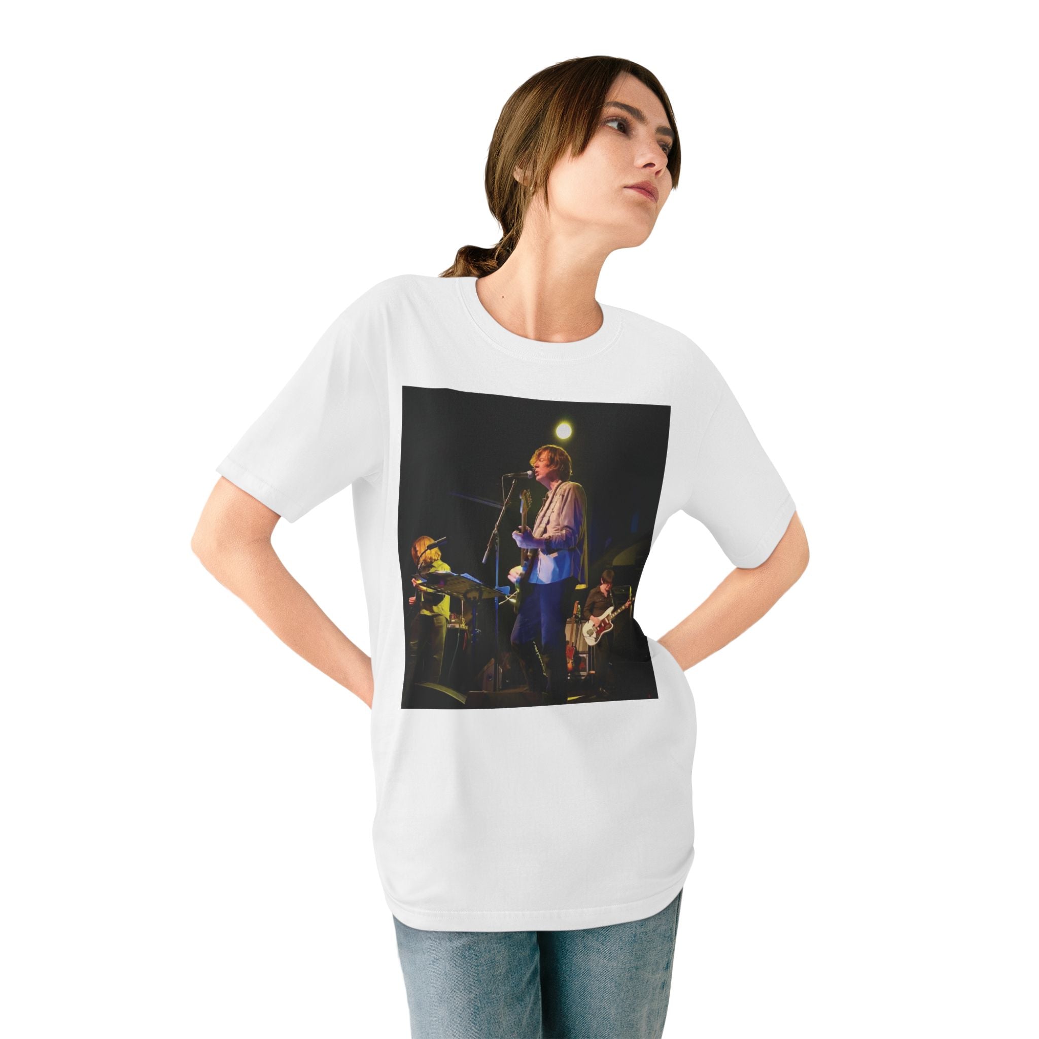 Organic T-shirt - Veronika Douglas Thurston Moore Group Intimate Concert Photography | LZP Tees