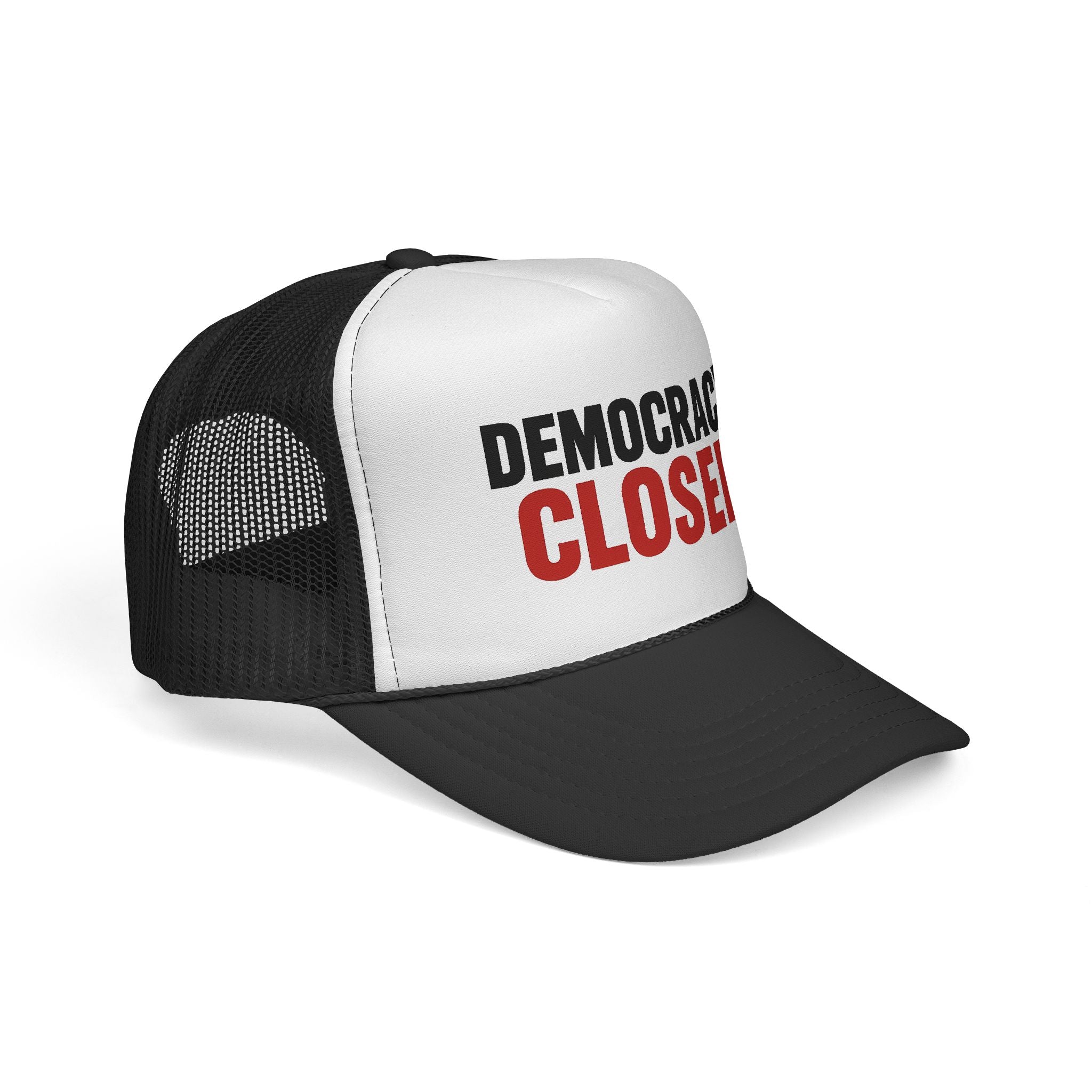 Bold Democracy Closed Trucker Cap