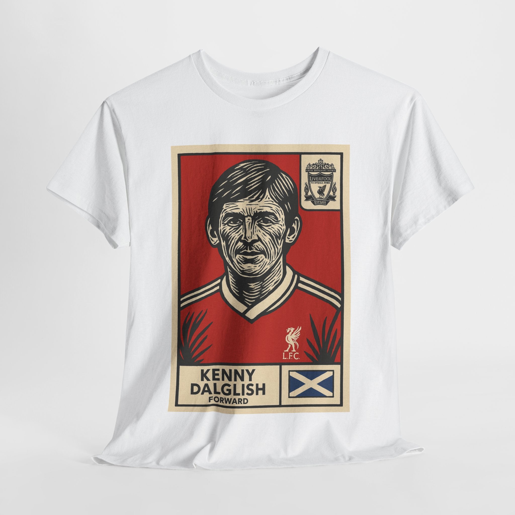 Classic Kenny Dalglish Sports Tee, Unisex T – Shirt, Graphic Cotton Top, Vintage Style Shirt, Perfect Gift for Sports Fans – T‑Shirt (Unisex)