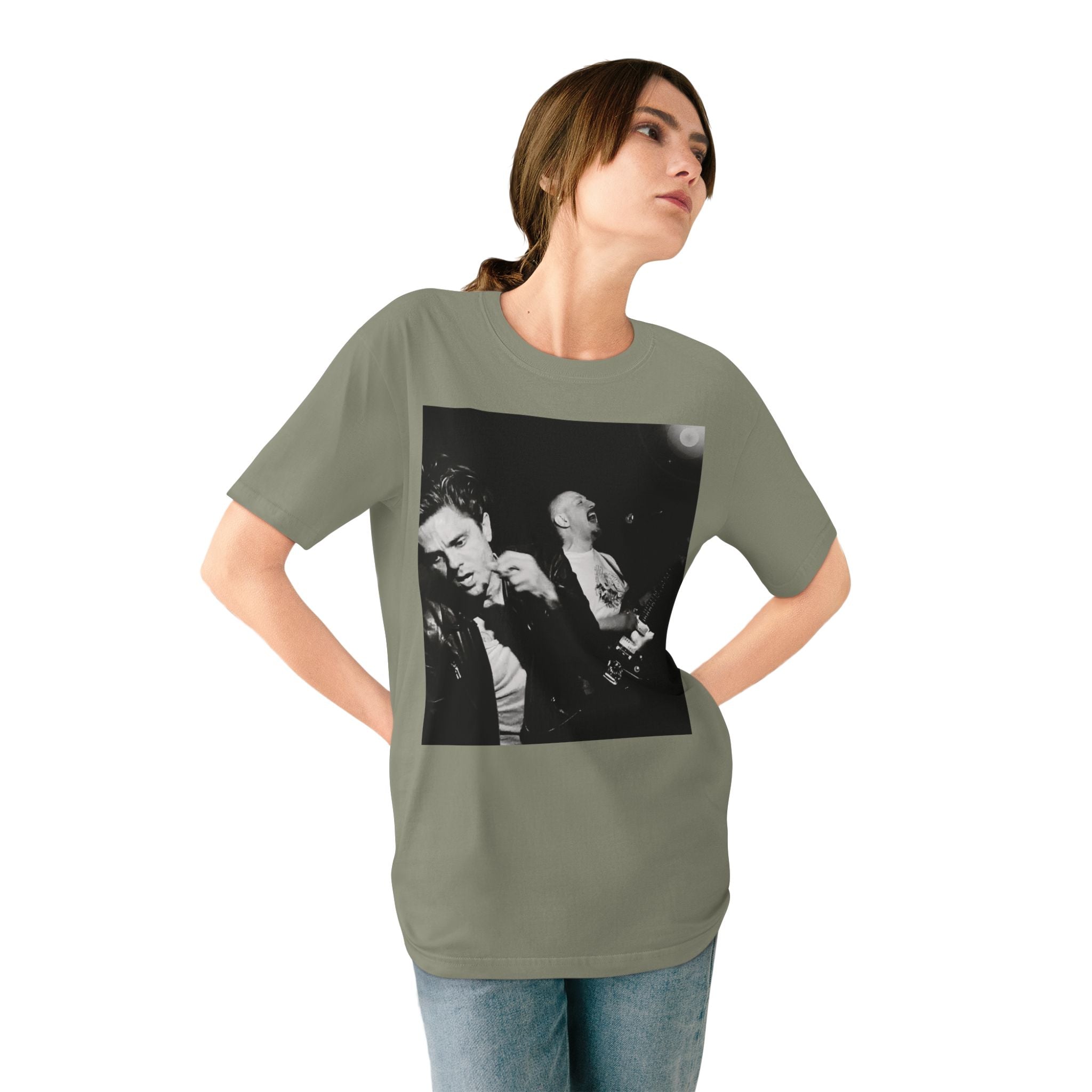Organic Cotton T-shirt - Veronika Douglas Deaf Club Intimate Concert Photography | LZP Tees