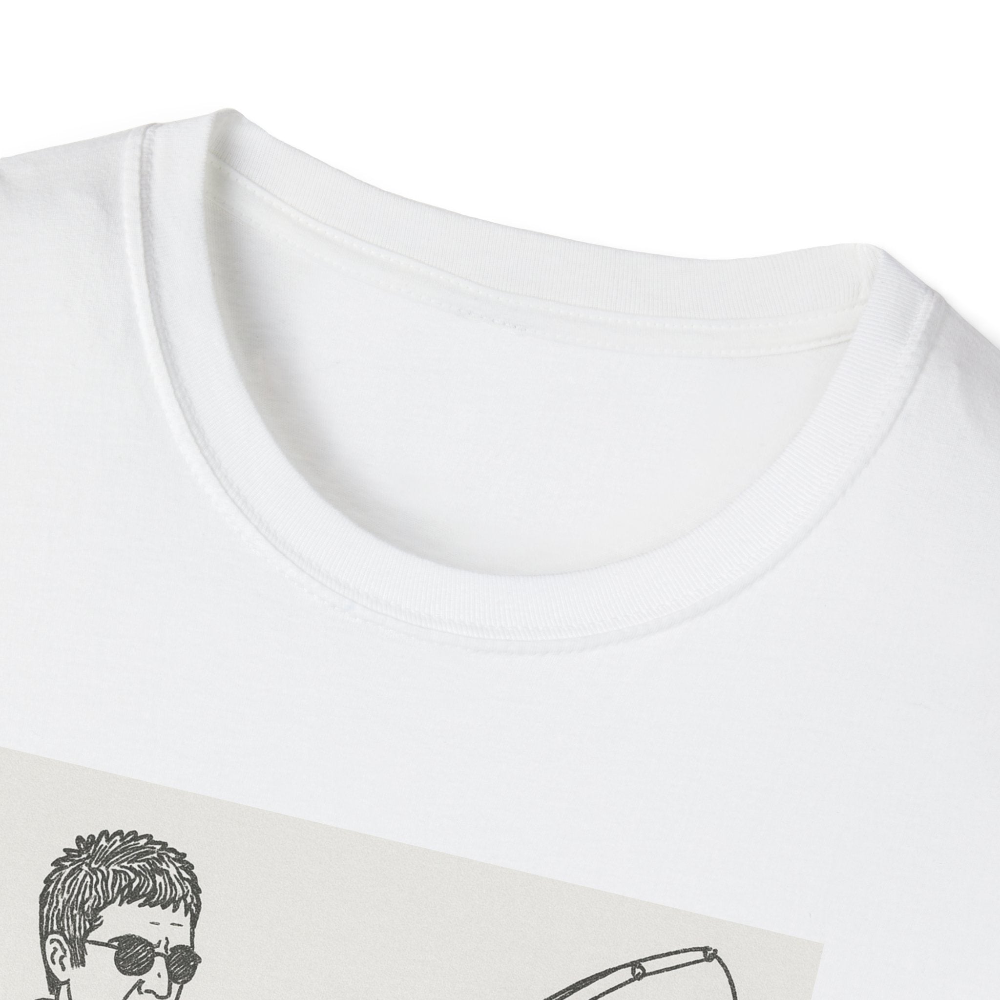 nan — t-shirt, back view