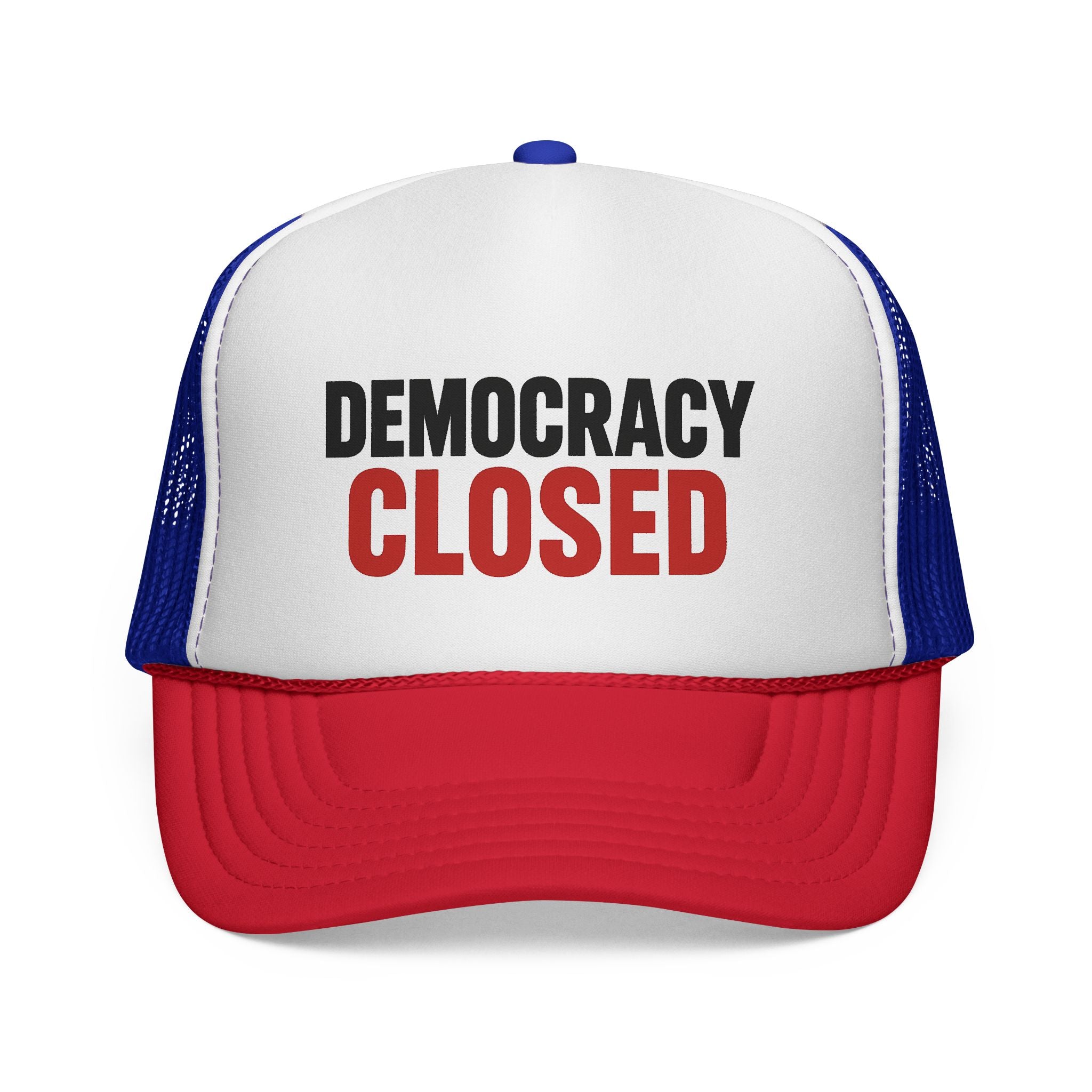 Bold Democracy Closed Trucker Cap