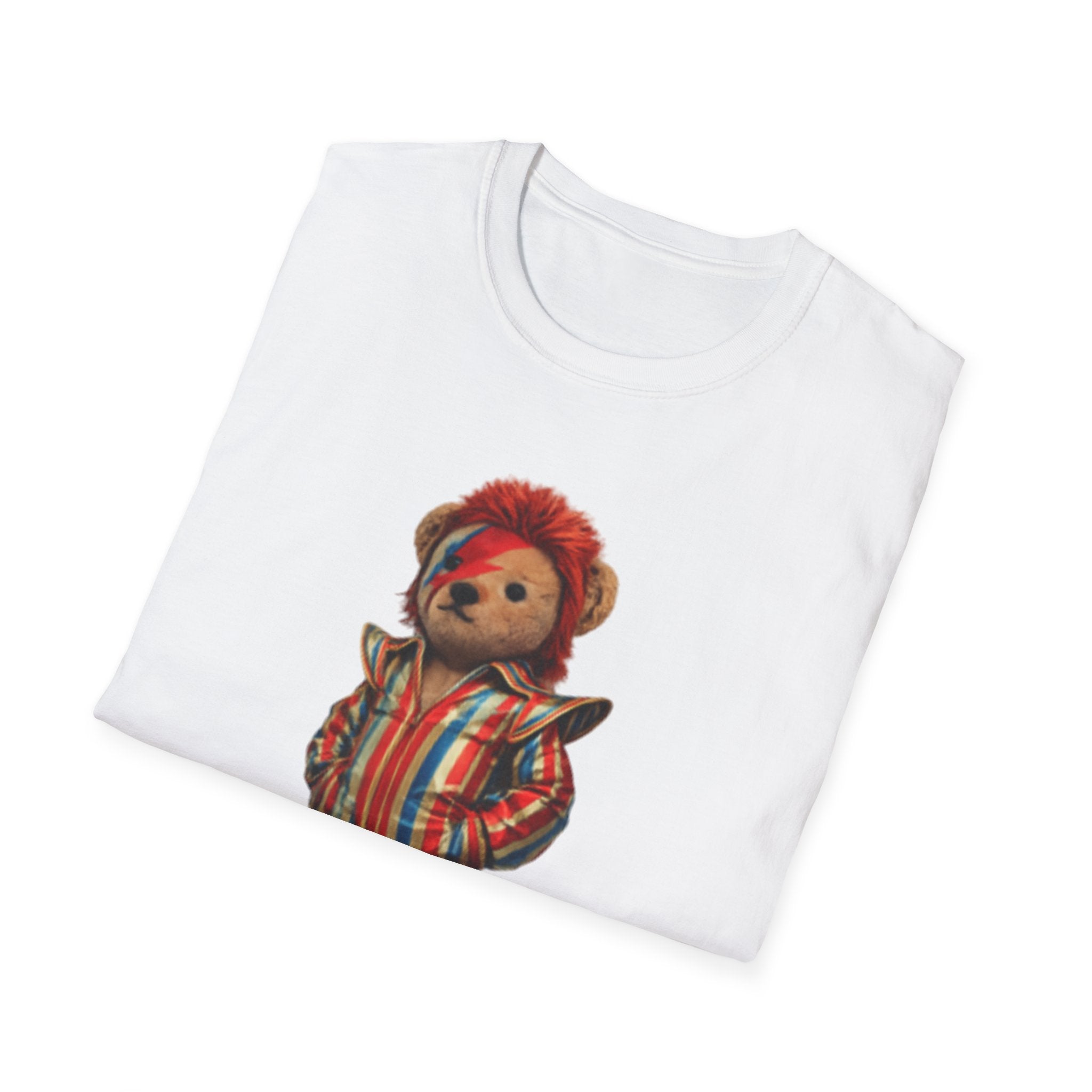 🧸⚡ The Bowie Bear T-Shirt — Exclusive to LZP Tees