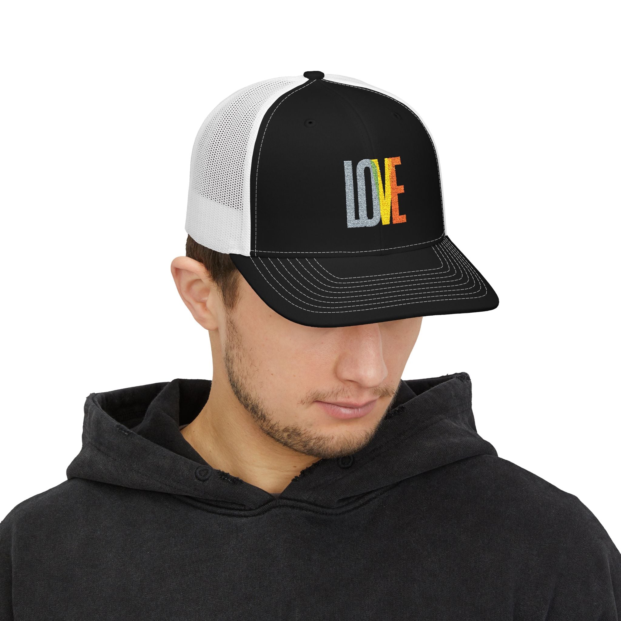 LOVE - Snapback Trucker Cap (Embroidery) T-Shirt | LZP Tees