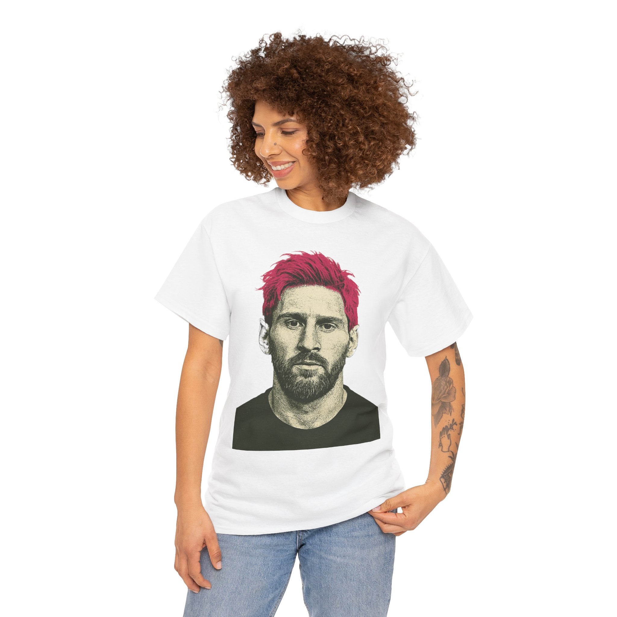 nan — t-shirt, back view