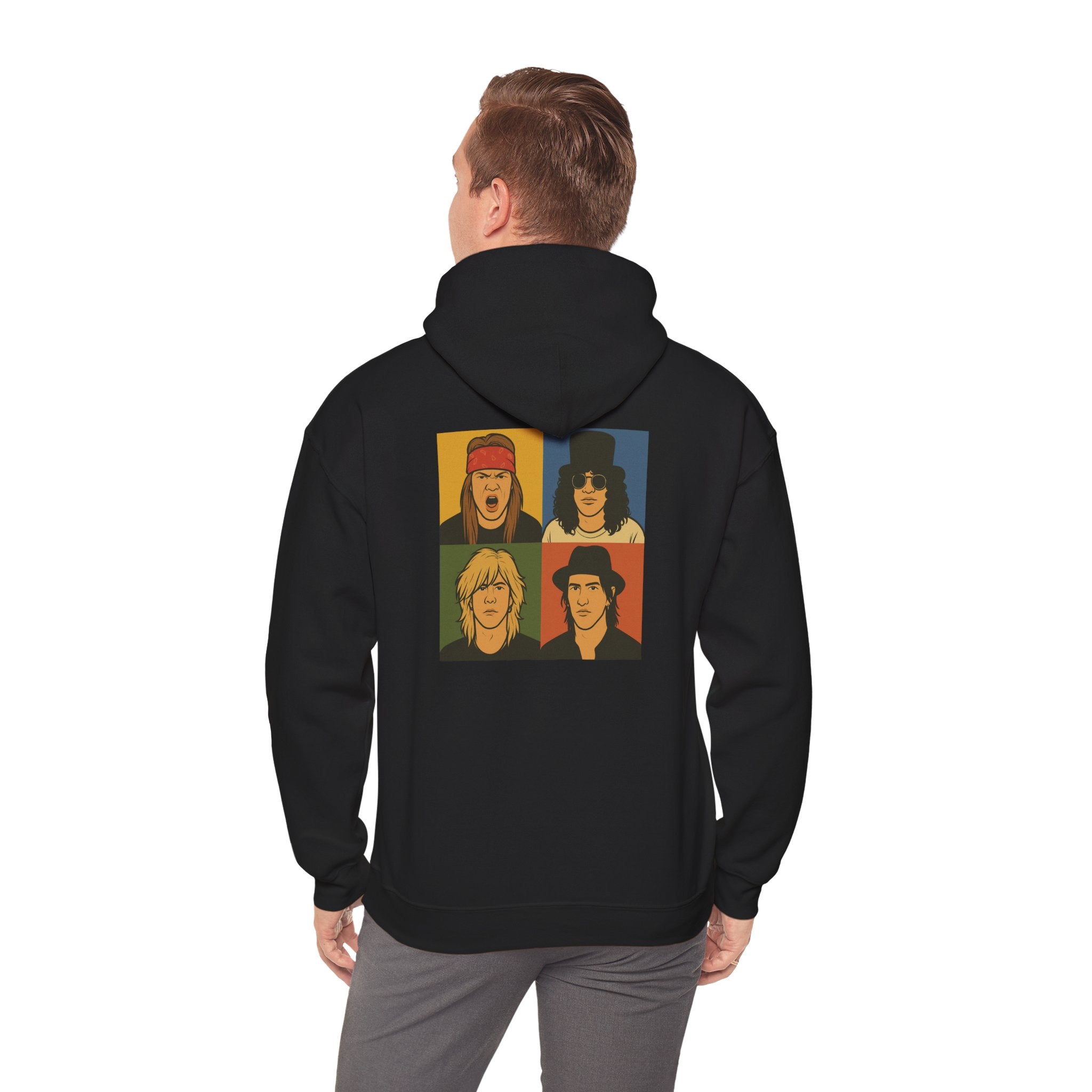 nan — t-shirt, back view