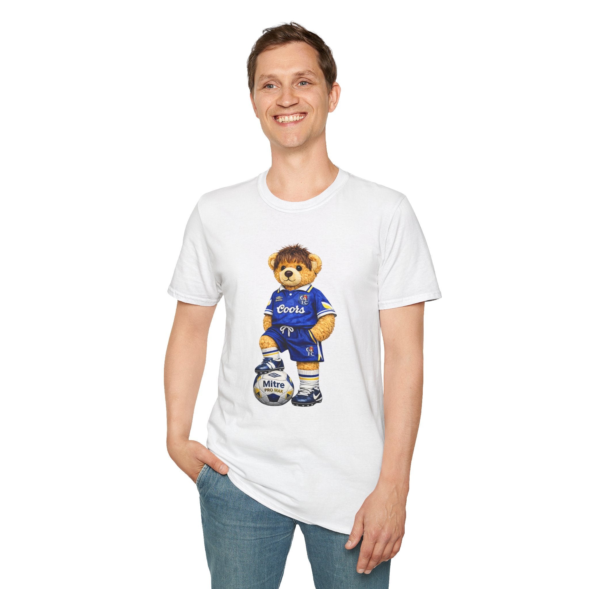 Stamford Star Bear – Chelsea 90s Football Graphic Tee