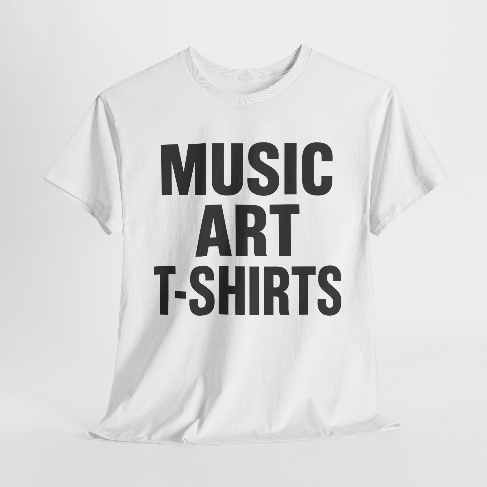 Music Art Unisex Heavy Cotton Tee – Perfect for Artists, Musicians, Gifting, Everyday Wear, and Festivals – T‑Shirt (Unisex)
