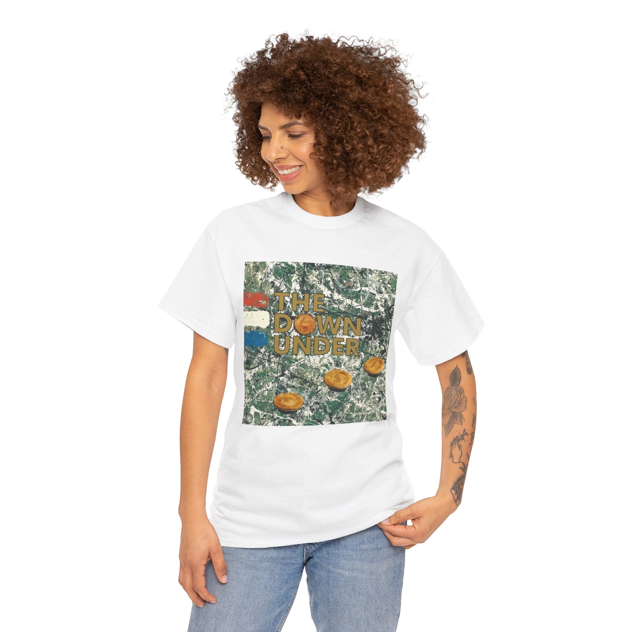 nan — t-shirt, detail close-up
