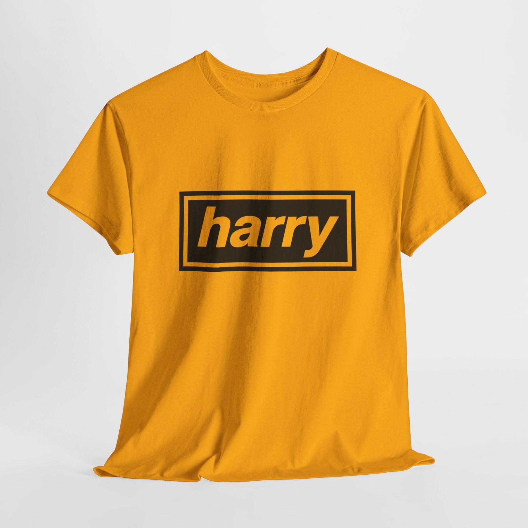 Music T – Shirt ￼ – Oasis Inspired Harry Styles Stylish Heavy Cotton T with 'harry' Design – T‑Shirt (Unisex)