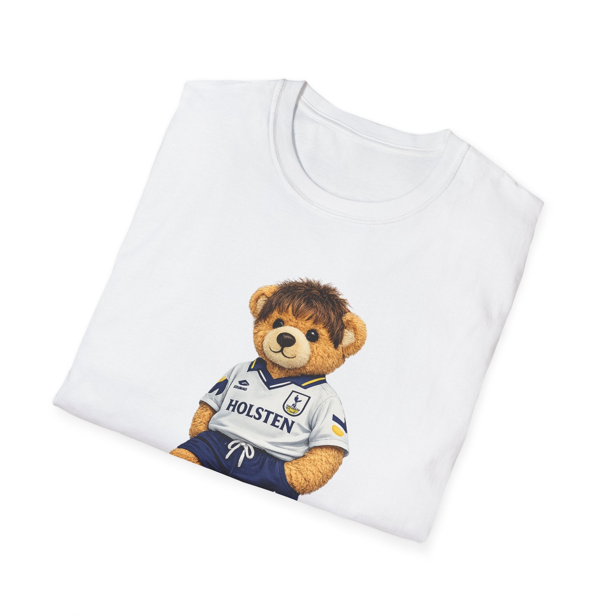 White Hart Legend Bear – Tottenham 90s Football Graphic Tee