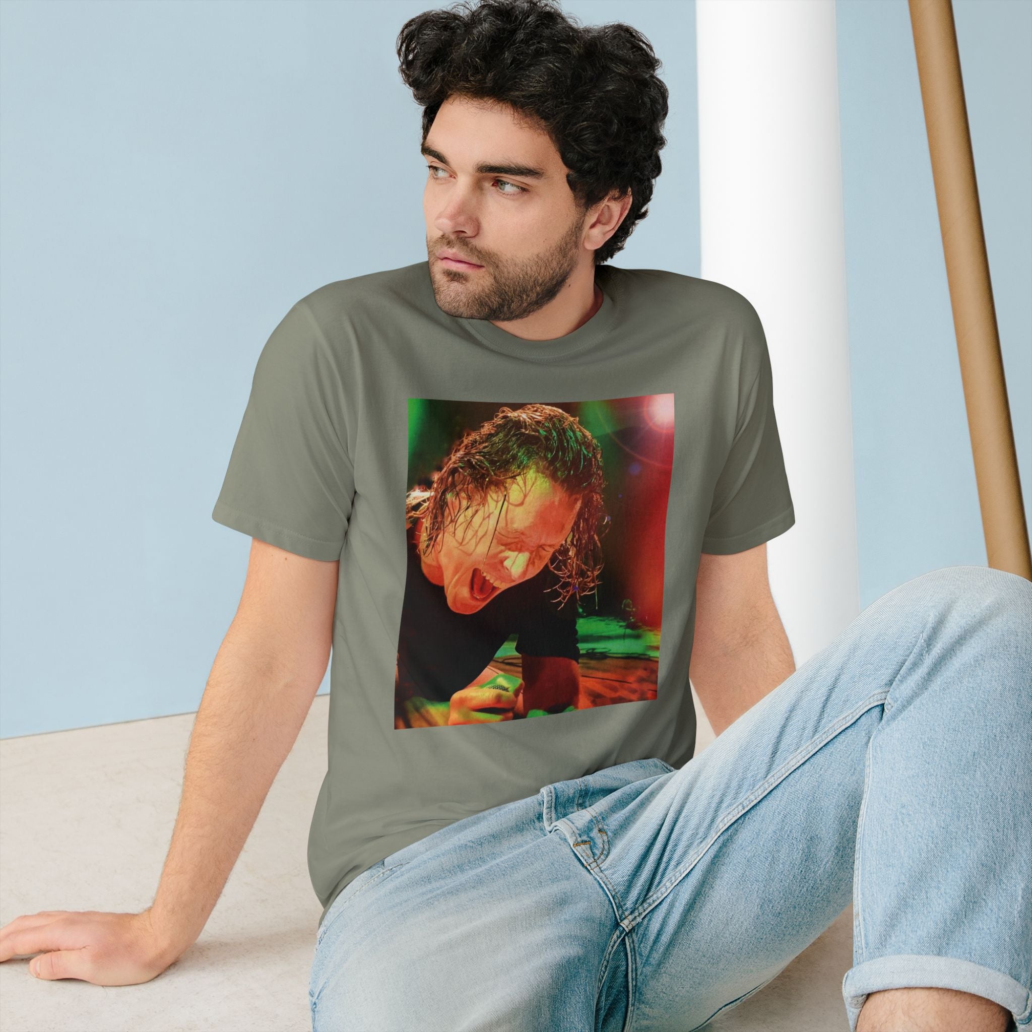 Organic Cotton T-shirt - Veronika Douglas Deaf Heaven Intimate Concert Photography | LZP Tees