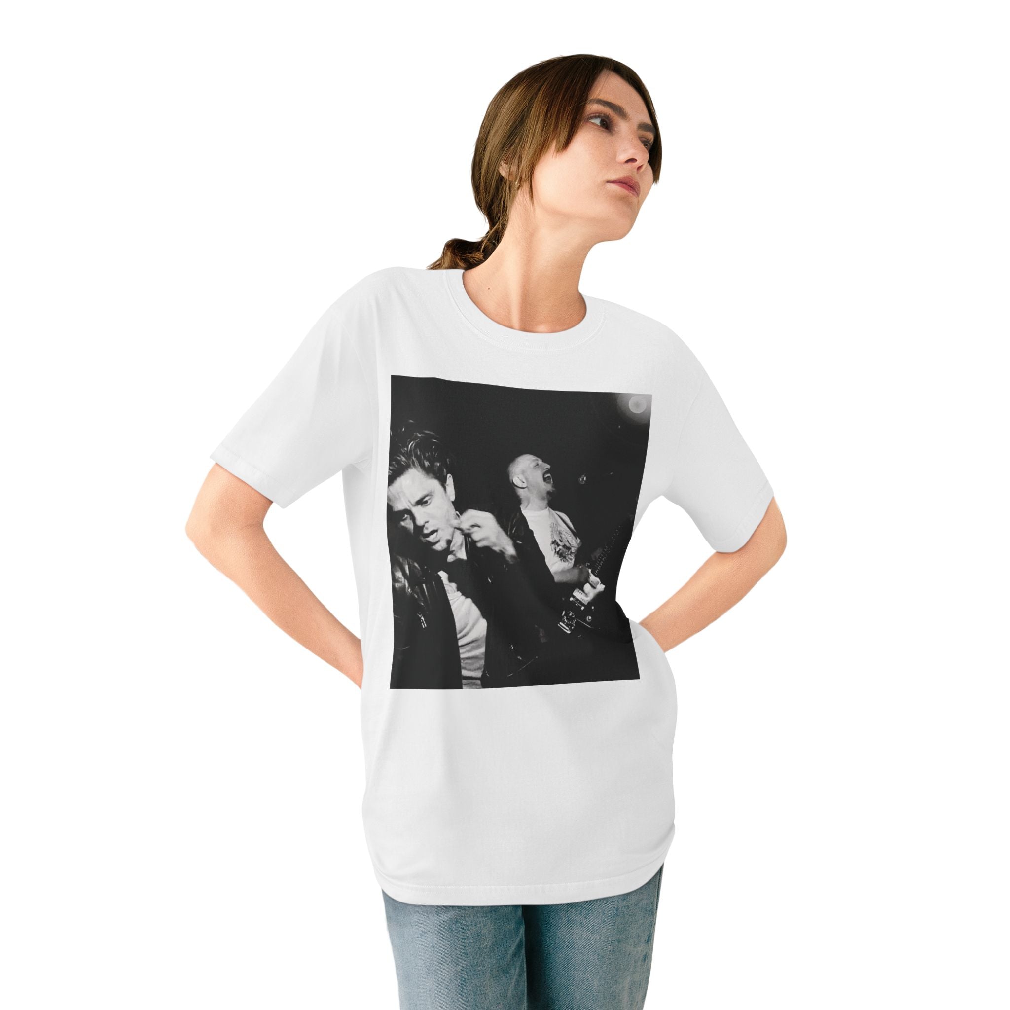 Organic Cotton T-shirt - Veronika Douglas Deaf Club Intimate Concert Photography | LZP Tees