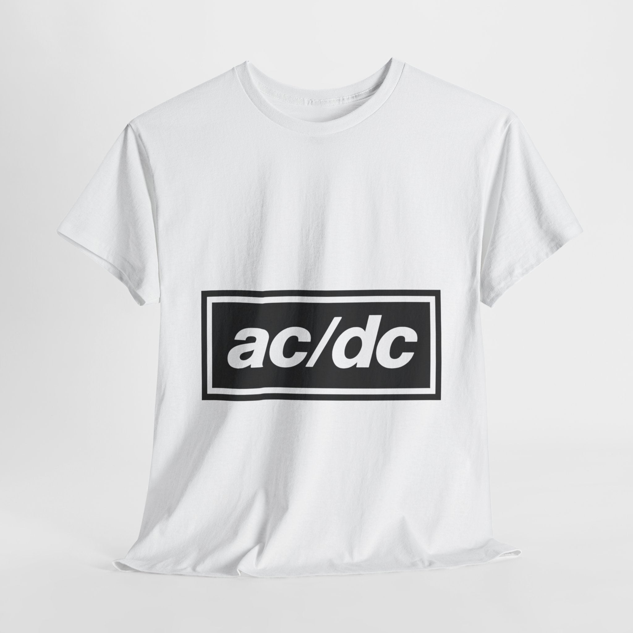 Music T – Shirt – Oasis Inspired Heavy Cotton Tee, AC/DC Gig Shirt, Music Lover Gift – T‑Shirt (Unisex)