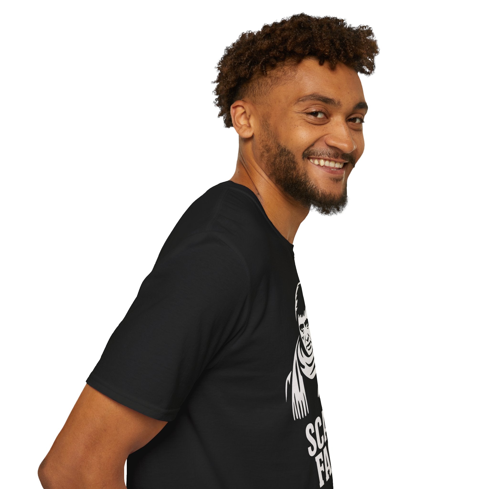 nan — t-shirt, detail close-up
