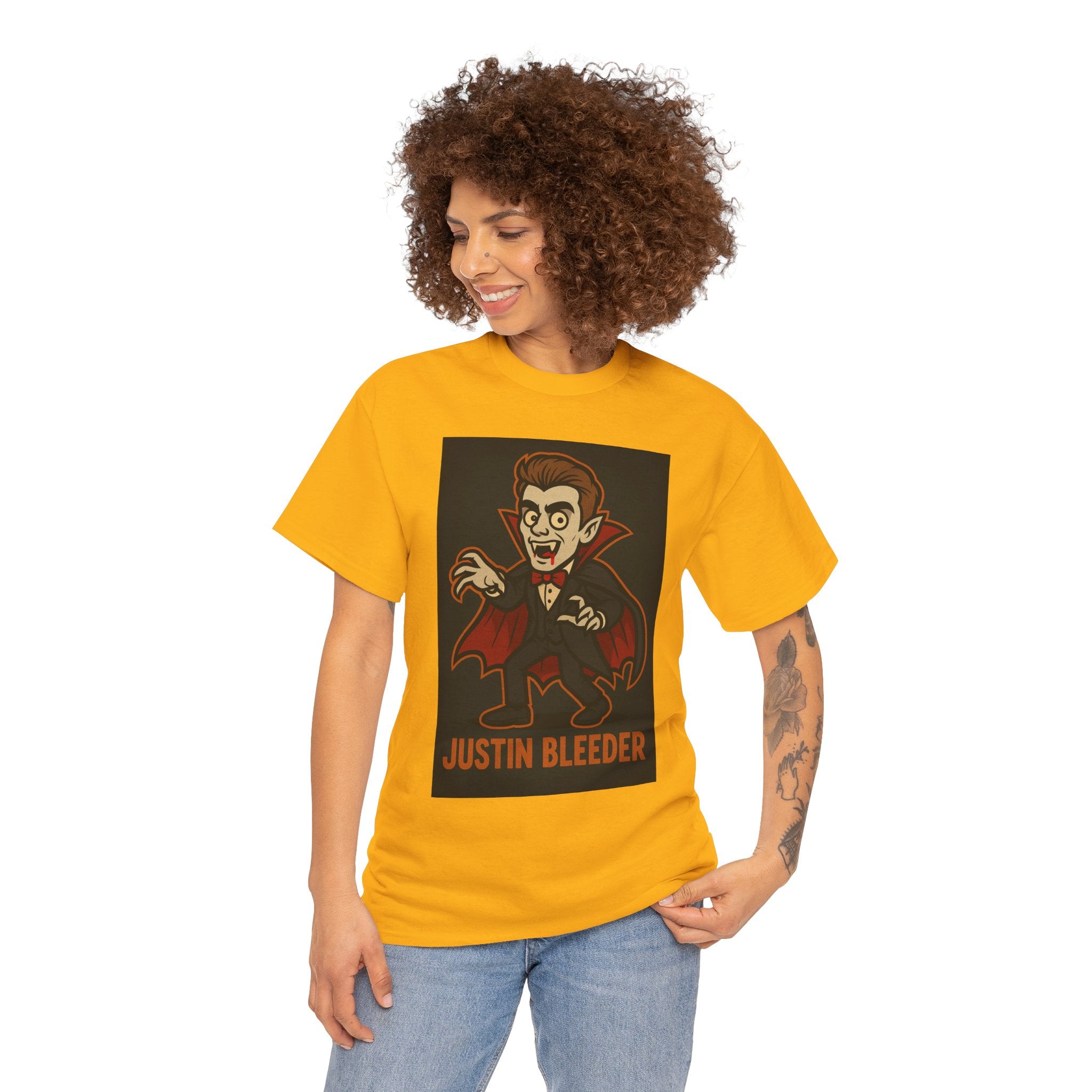 nan — t-shirt, back view