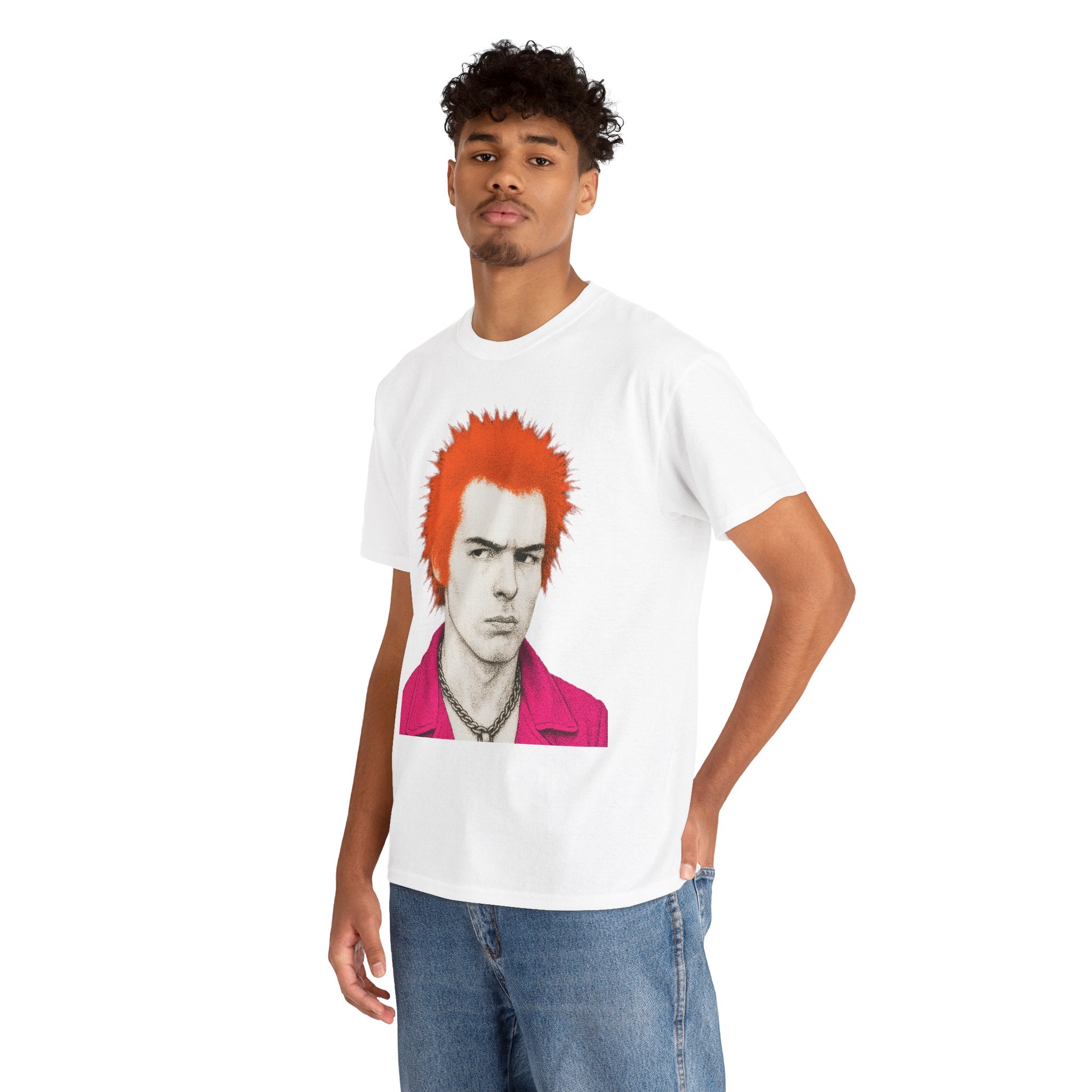 nan — t-shirt, back view