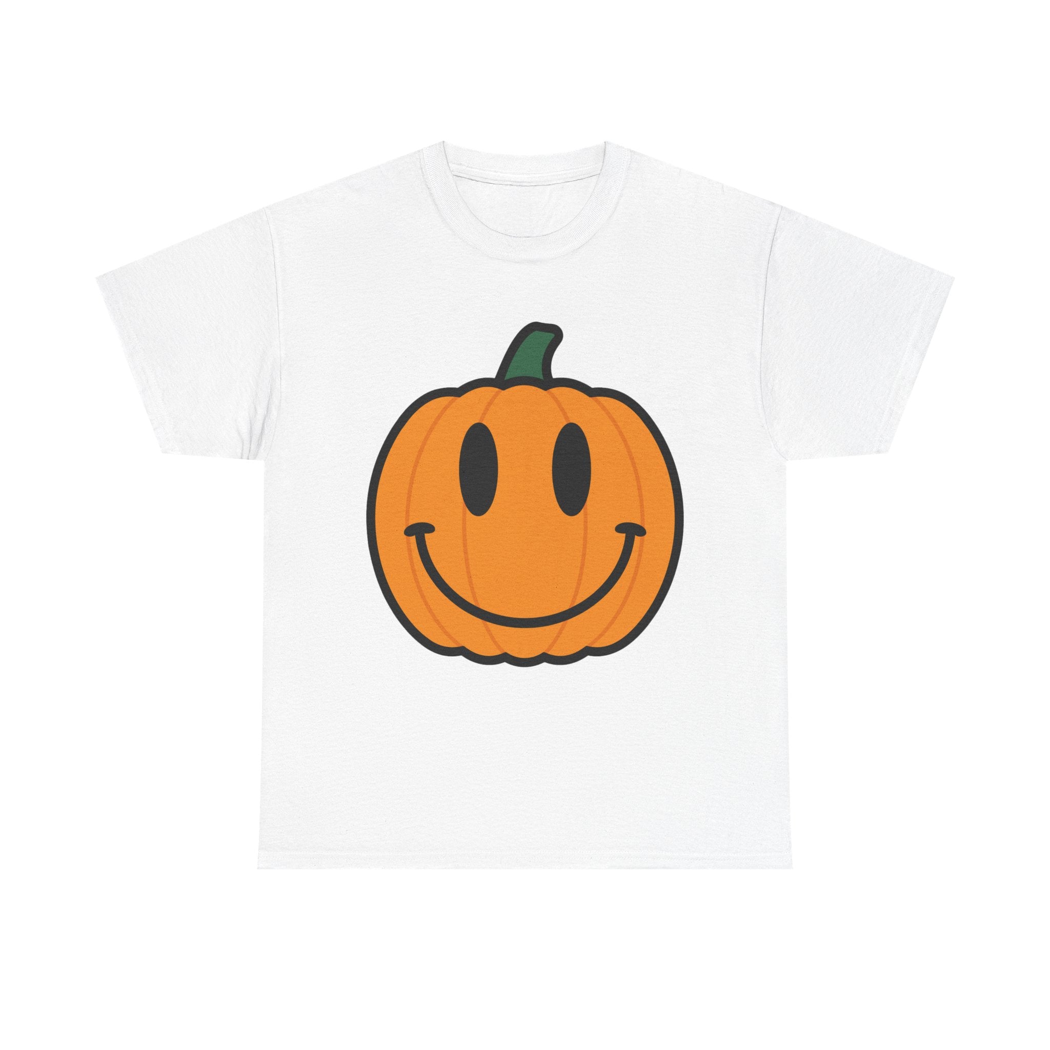 Acid Smiley Pumpkin – T‑Shirt (Unisex)