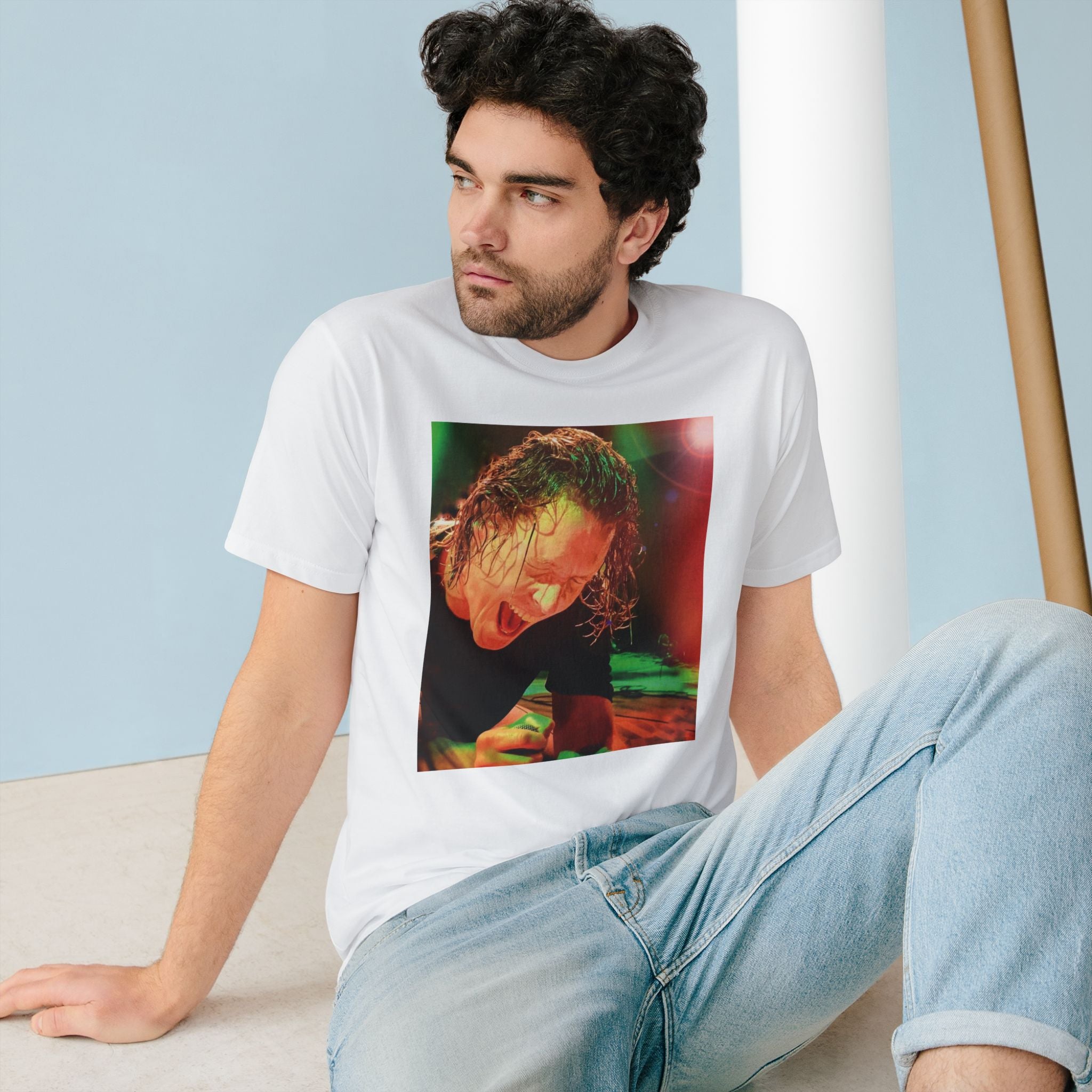 Organic Cotton T-shirt - Veronika Douglas Deaf Heaven Intimate Concert Photography | LZP Tees