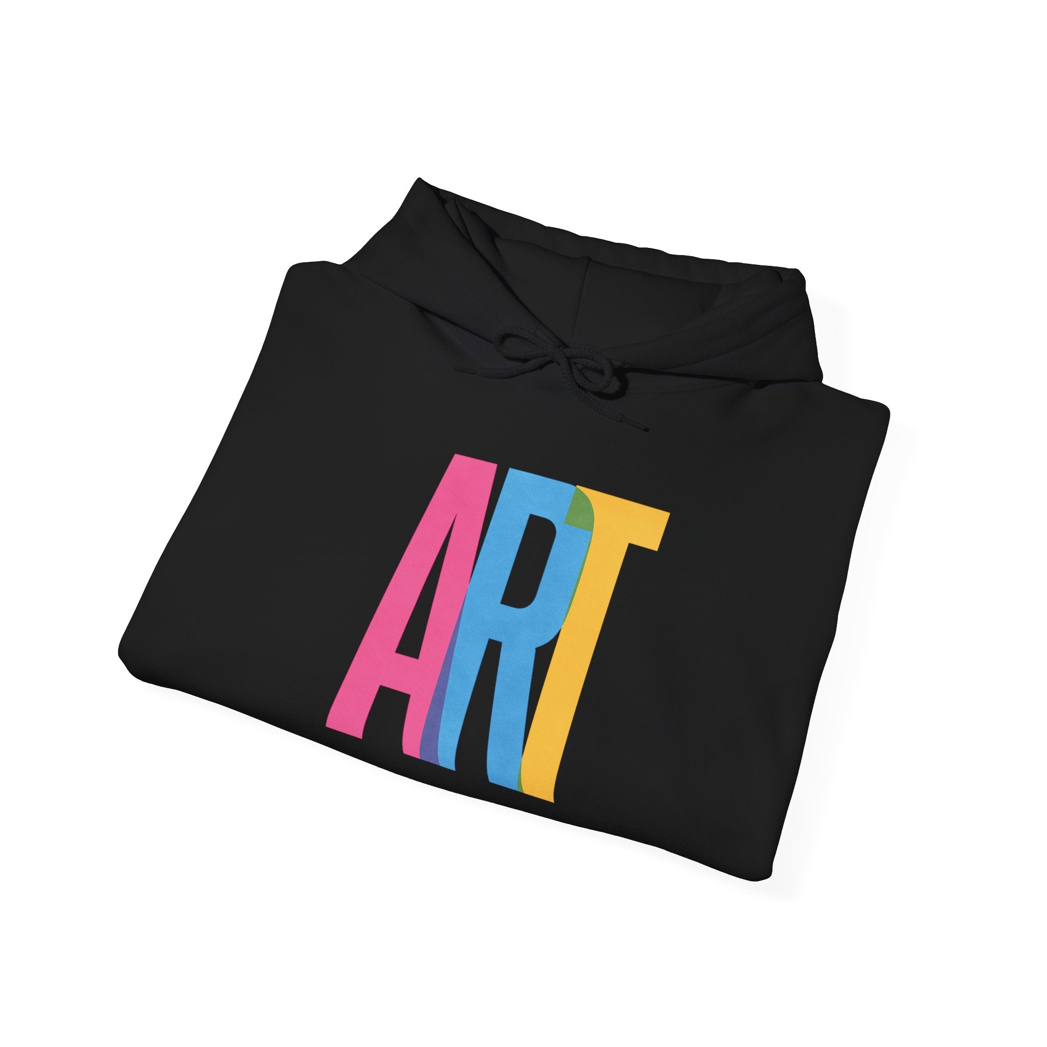 ART Unisex Hoodie Front and Back Print - Cozy Gift for Friends, Valentine's Day, Casual Wear, Trendy Fashion, Spirit Wear T-Shirt | LZP Tees