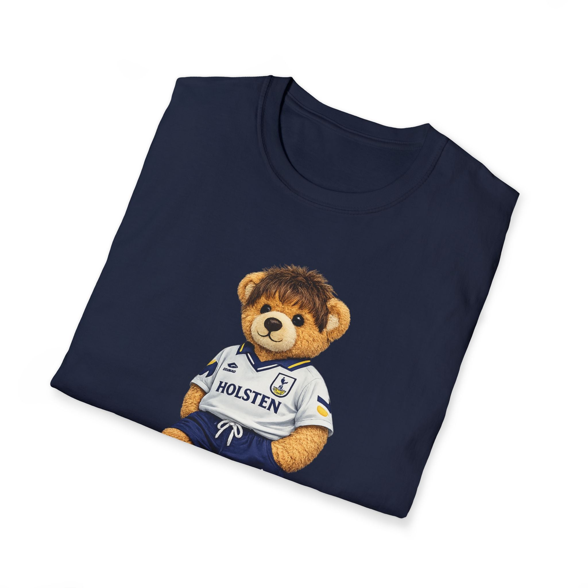 White Hart Legend Bear – Tottenham 90s Football Graphic Tee