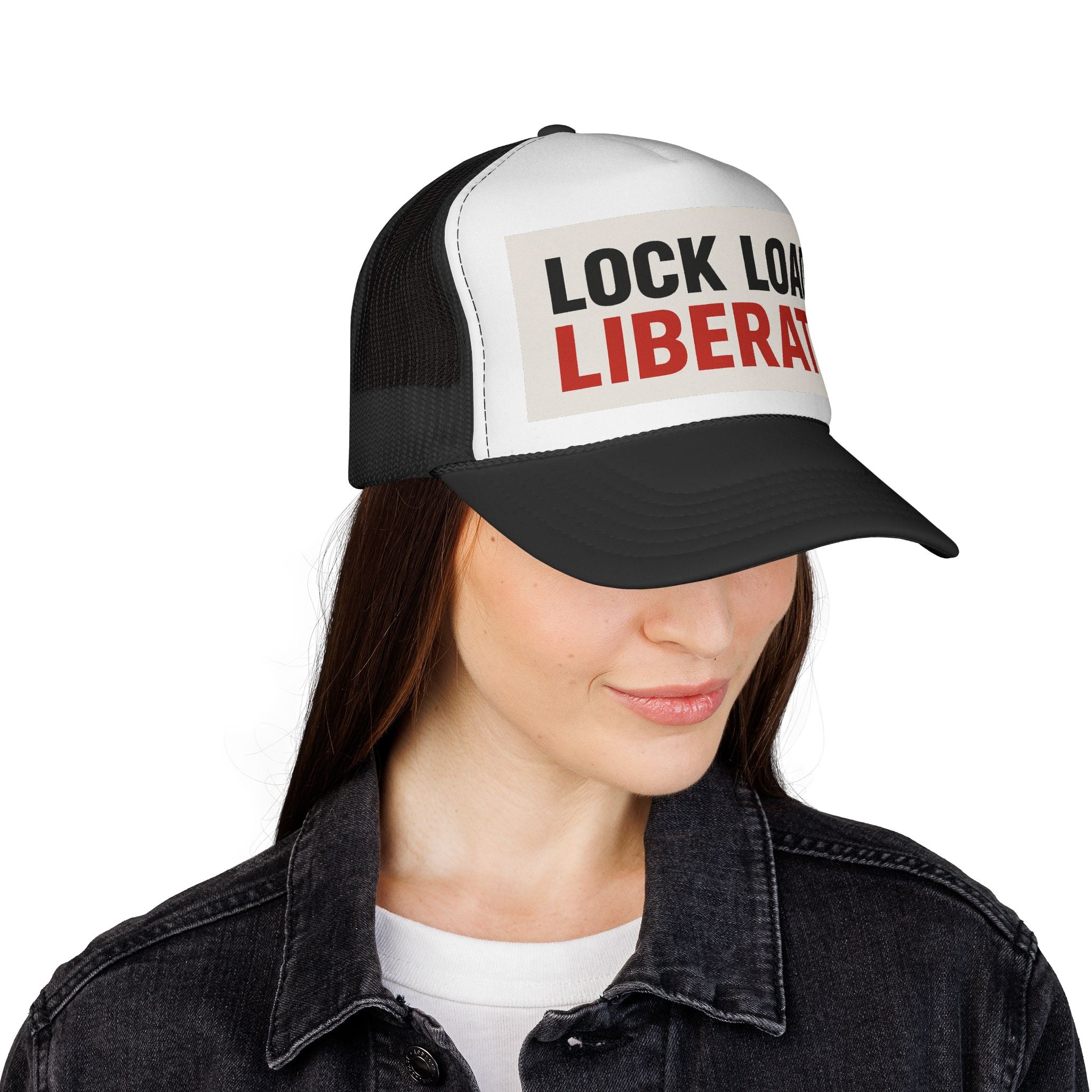 Lock, Load Liberate Trucker Cap