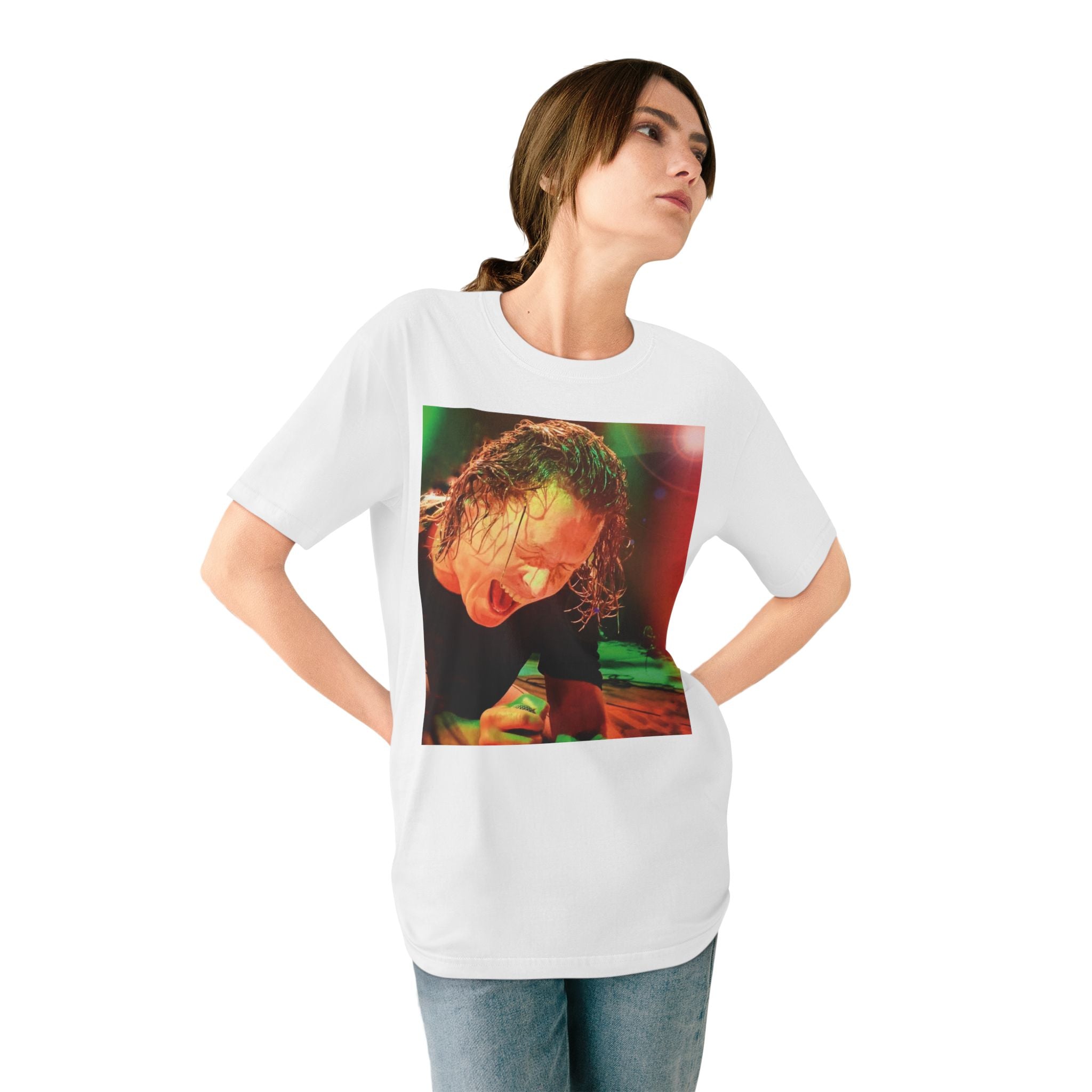 Organic Cotton T-shirt - Veronika Douglas Deaf Heaven Intimate Concert Photography | LZP Tees