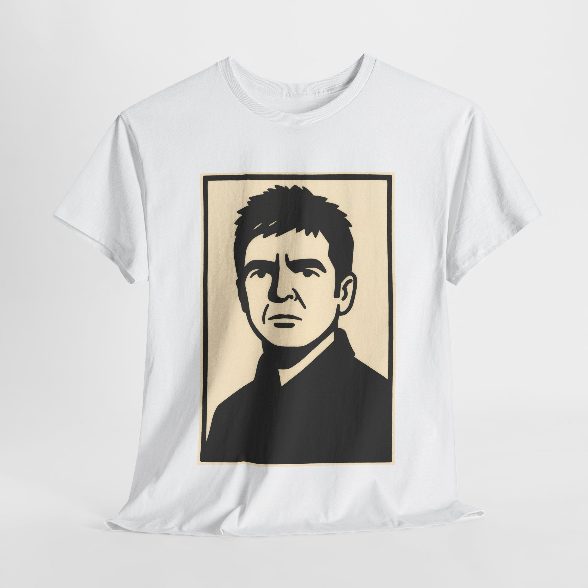 nan — t-shirt, back view