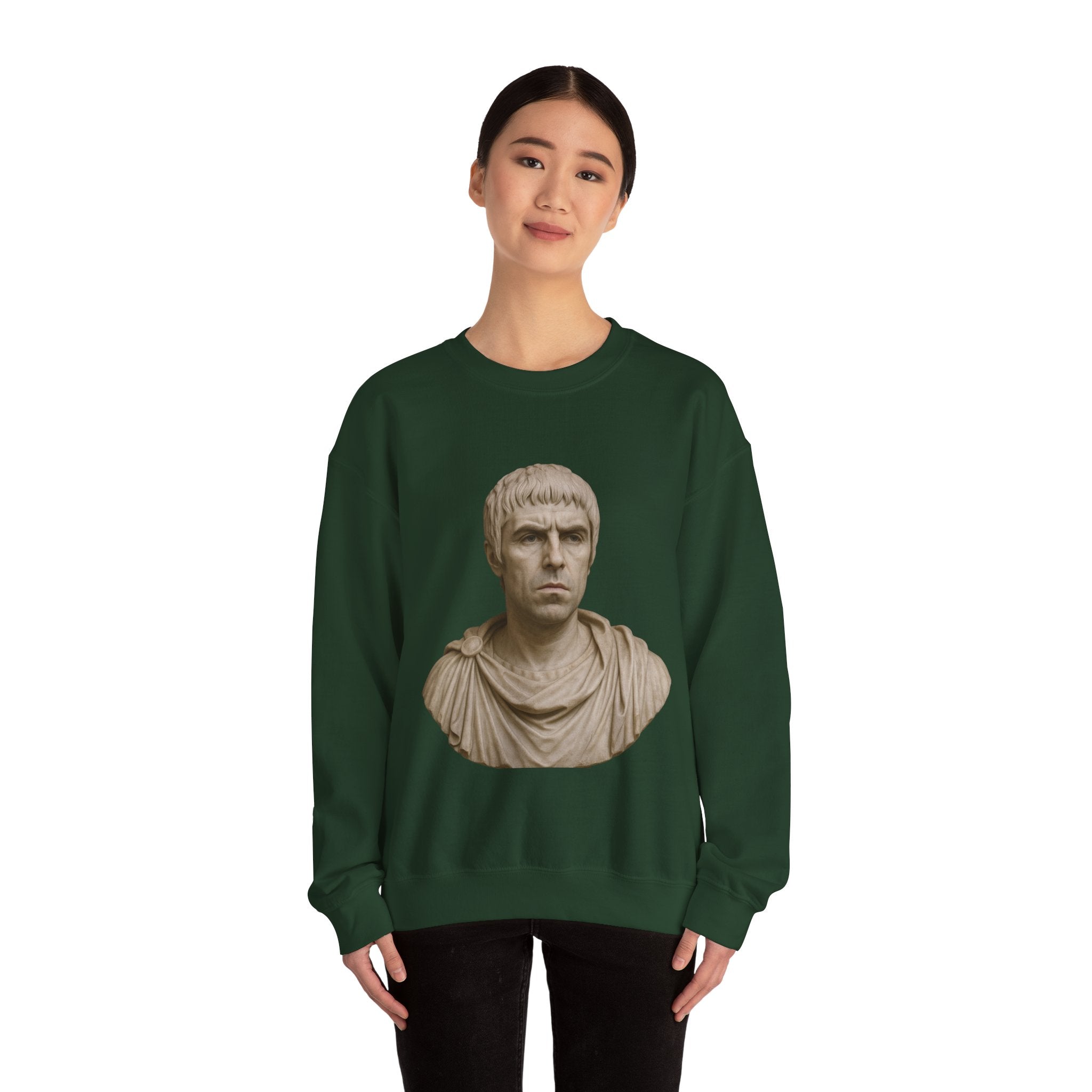 Godlike Liam Gallagher Roman Bust Sweatshirt