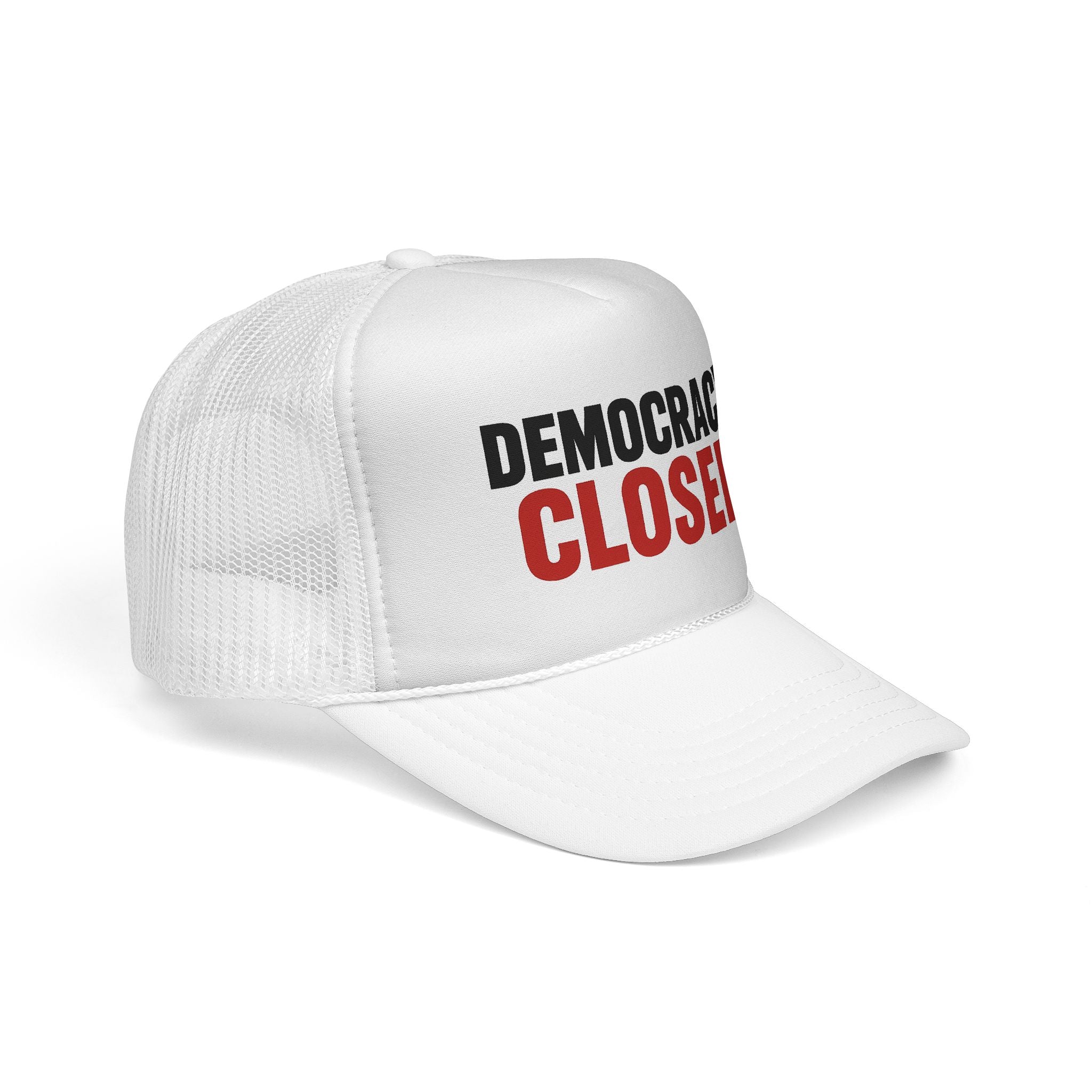 Bold Democracy Closed Trucker Cap