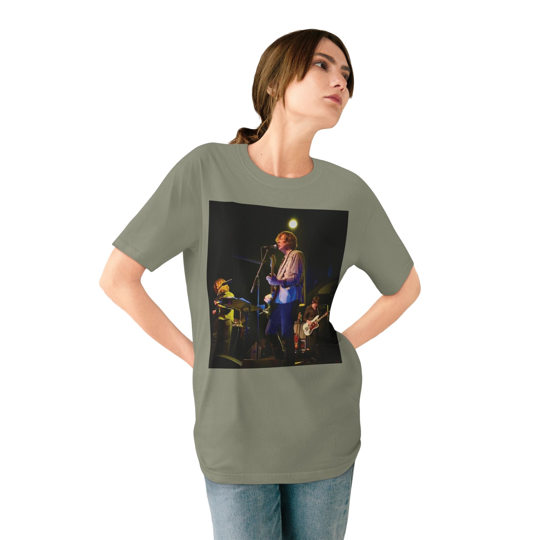 Organic T-shirt - Veronika Douglas Thurston Moore Group Intimate Concert Photography | LZP Tees