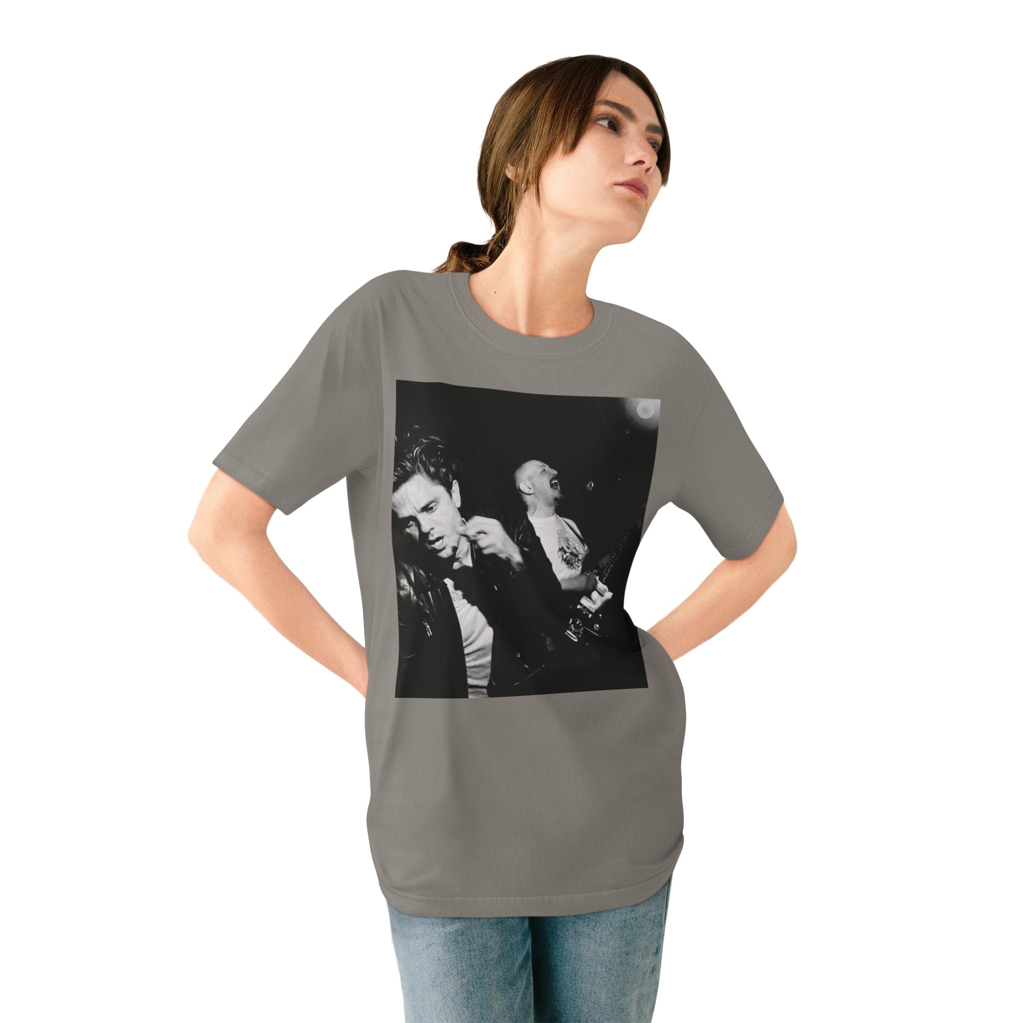 Organic Cotton T-shirt - Veronika Douglas Deaf Club Intimate Concert Photography | LZP Tees