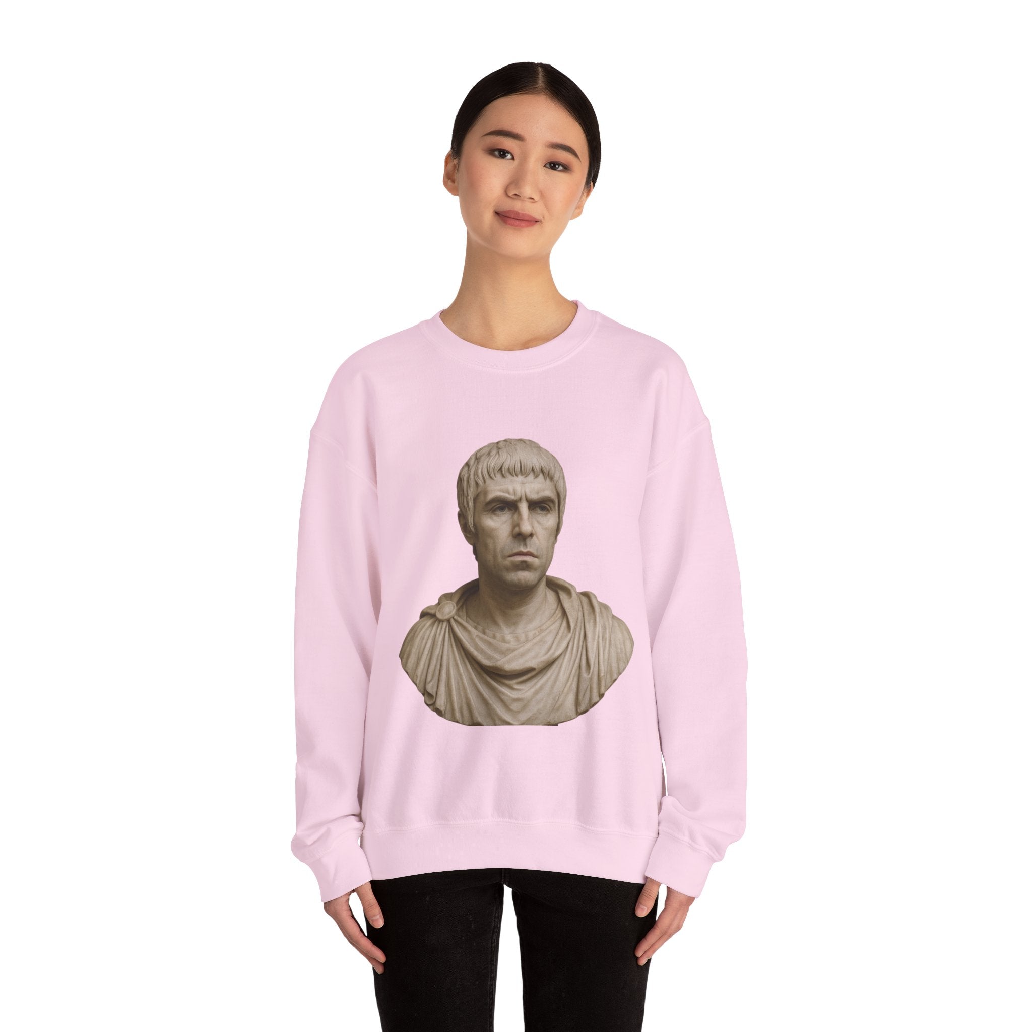 Godlike Liam Gallagher Roman Bust Sweatshirt