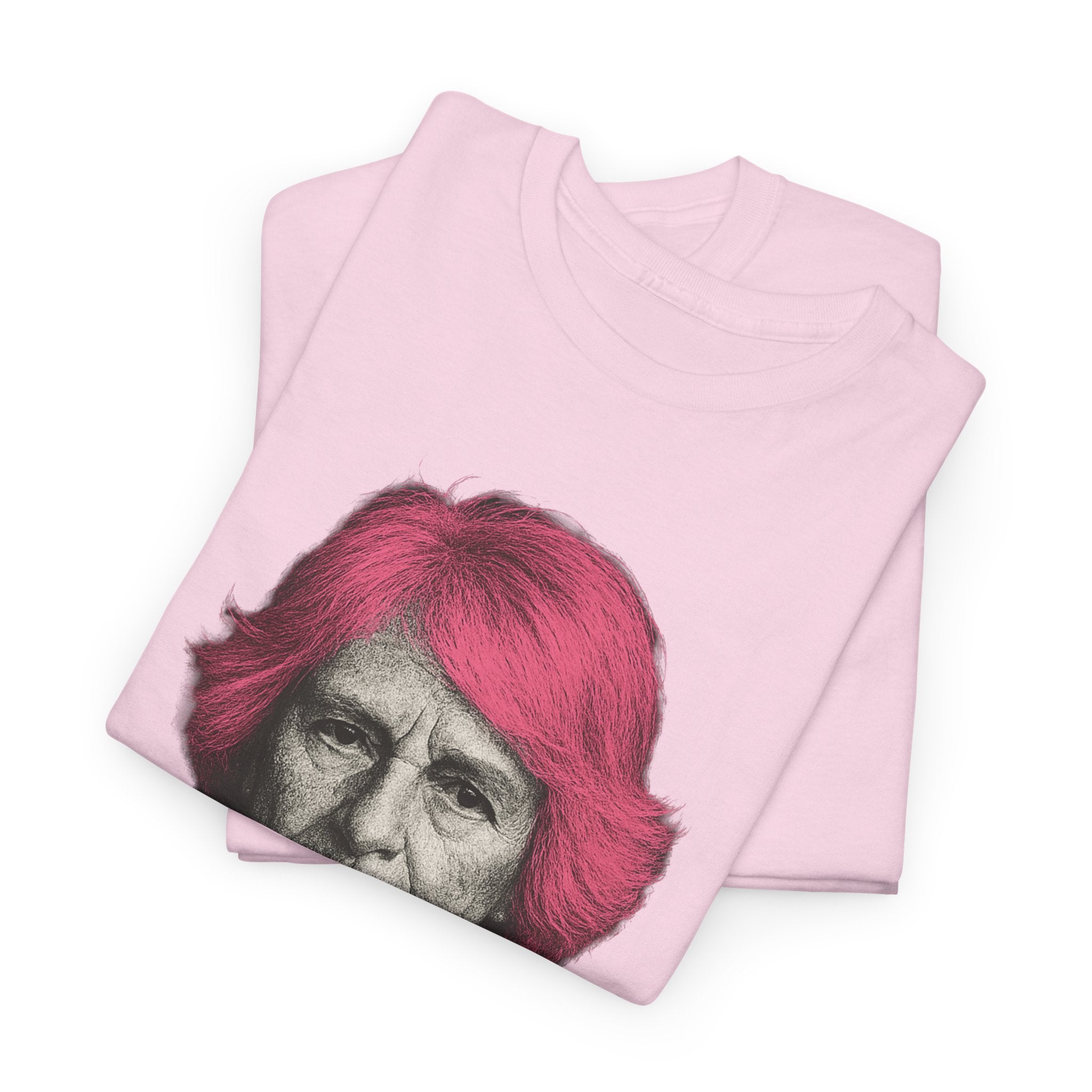 nan — t-shirt, detail close-up