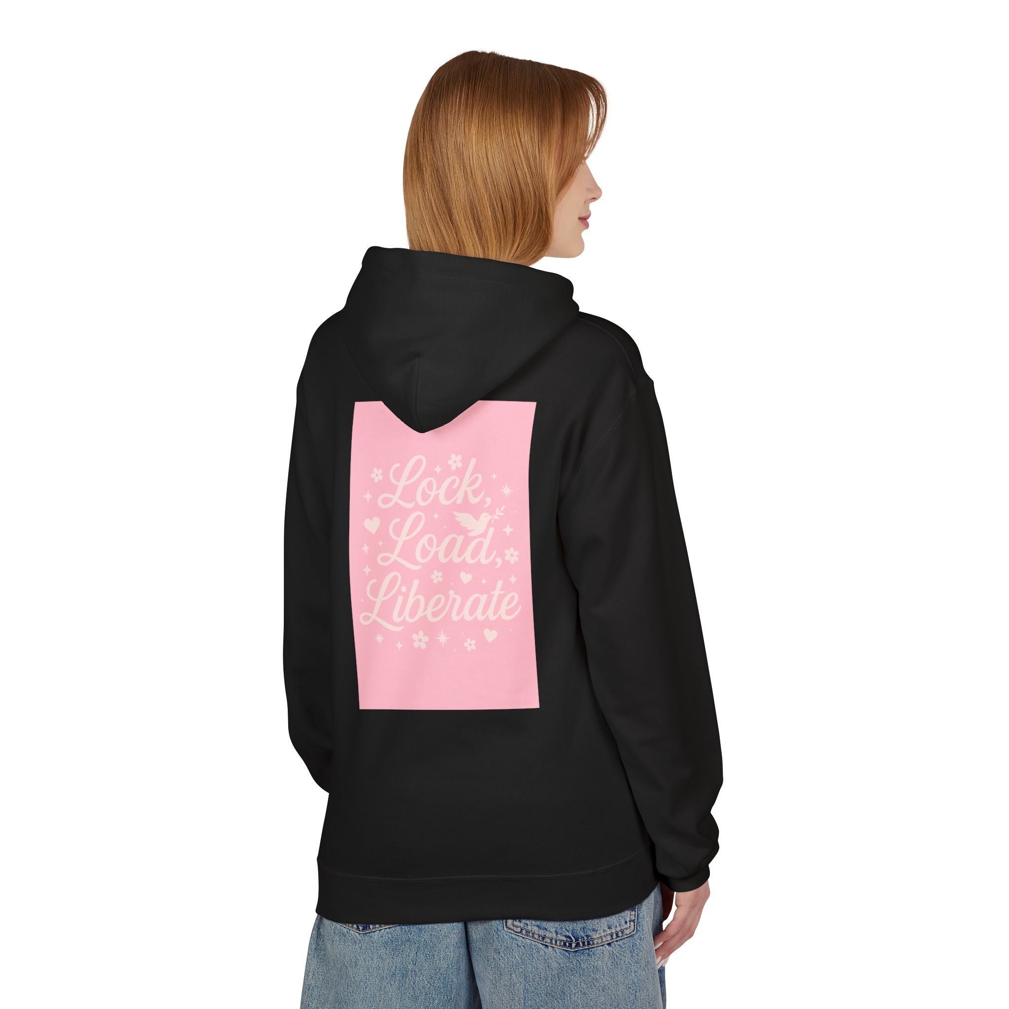 Lock, Load, Liberate Fleece Hoodie - Unisex Softstyle for Comfort and Freedom T-Shirt | LZP Tees