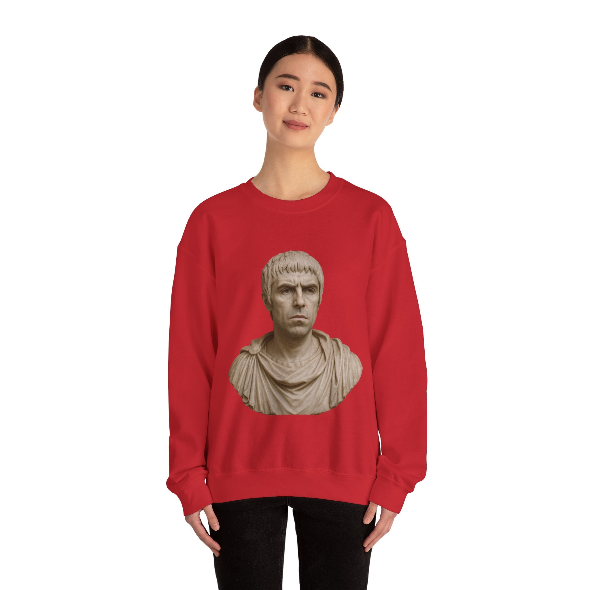 Godlike Liam Gallagher Roman Bust Sweatshirt