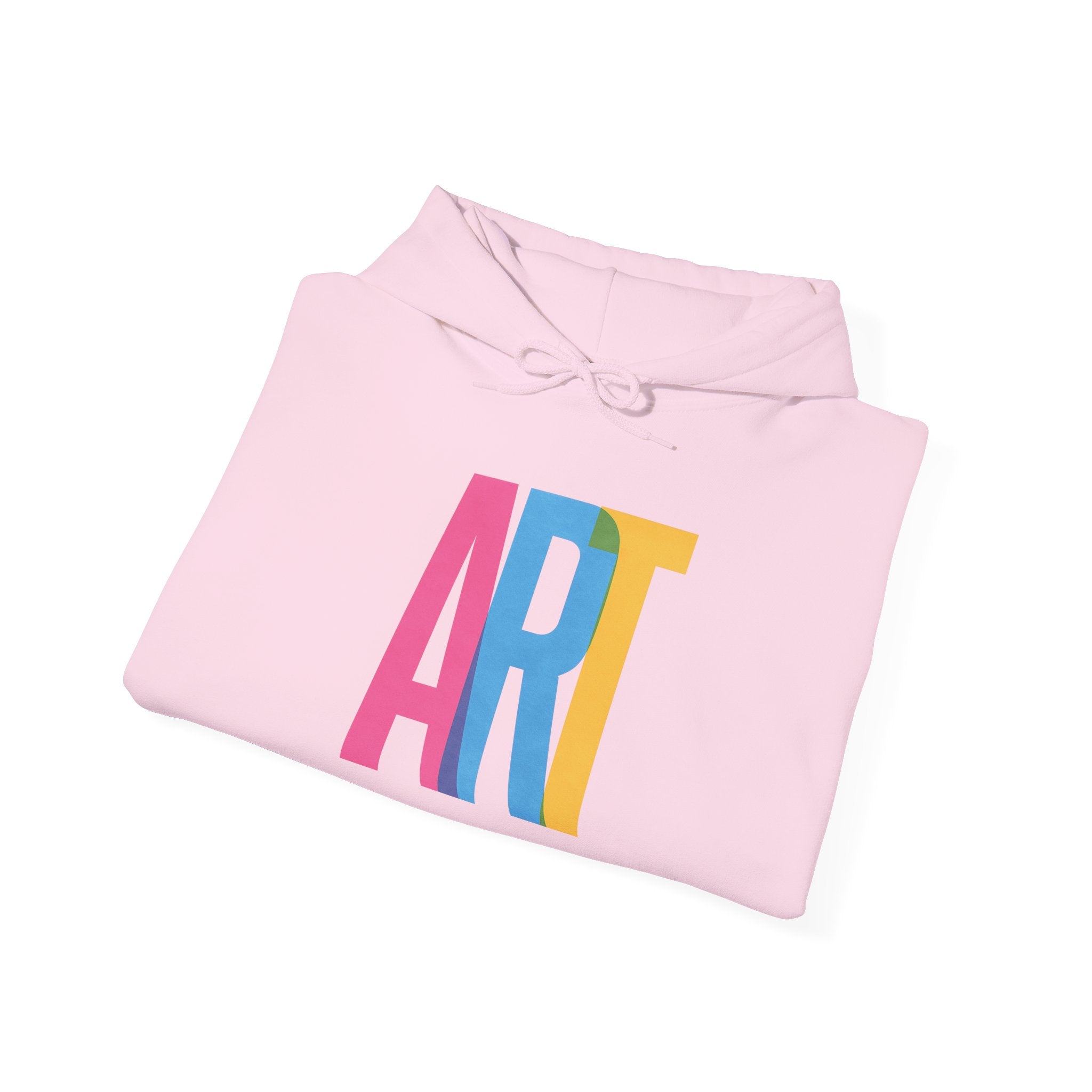 ART Unisex Hoodie Front and Back Print - Cozy Gift for Friends, Valentine's Day, Casual Wear, Trendy Fashion, Spirit Wear T-Shirt | LZP Tees