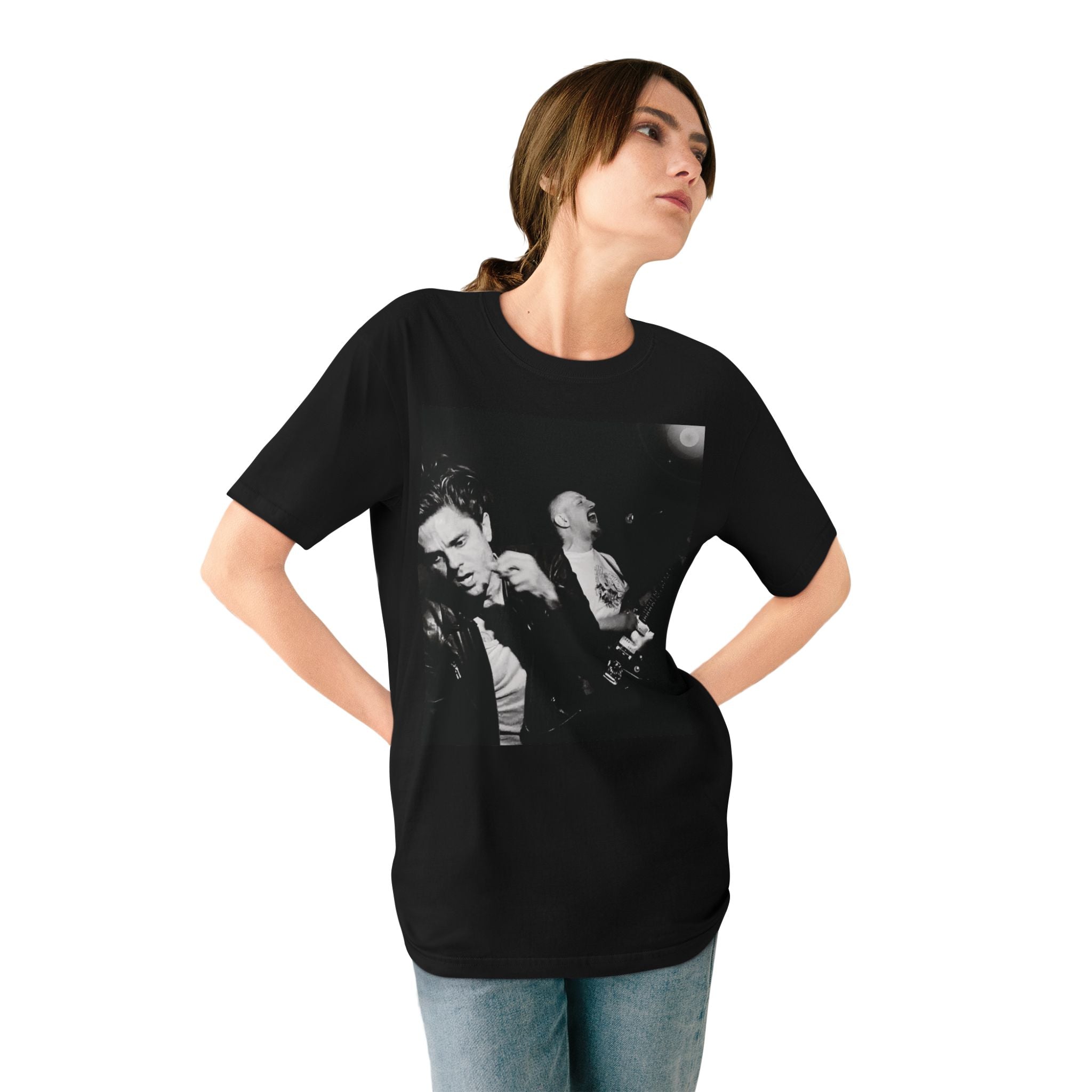 Organic Cotton T-shirt - Veronika Douglas Deaf Club Intimate Concert Photography | LZP Tees