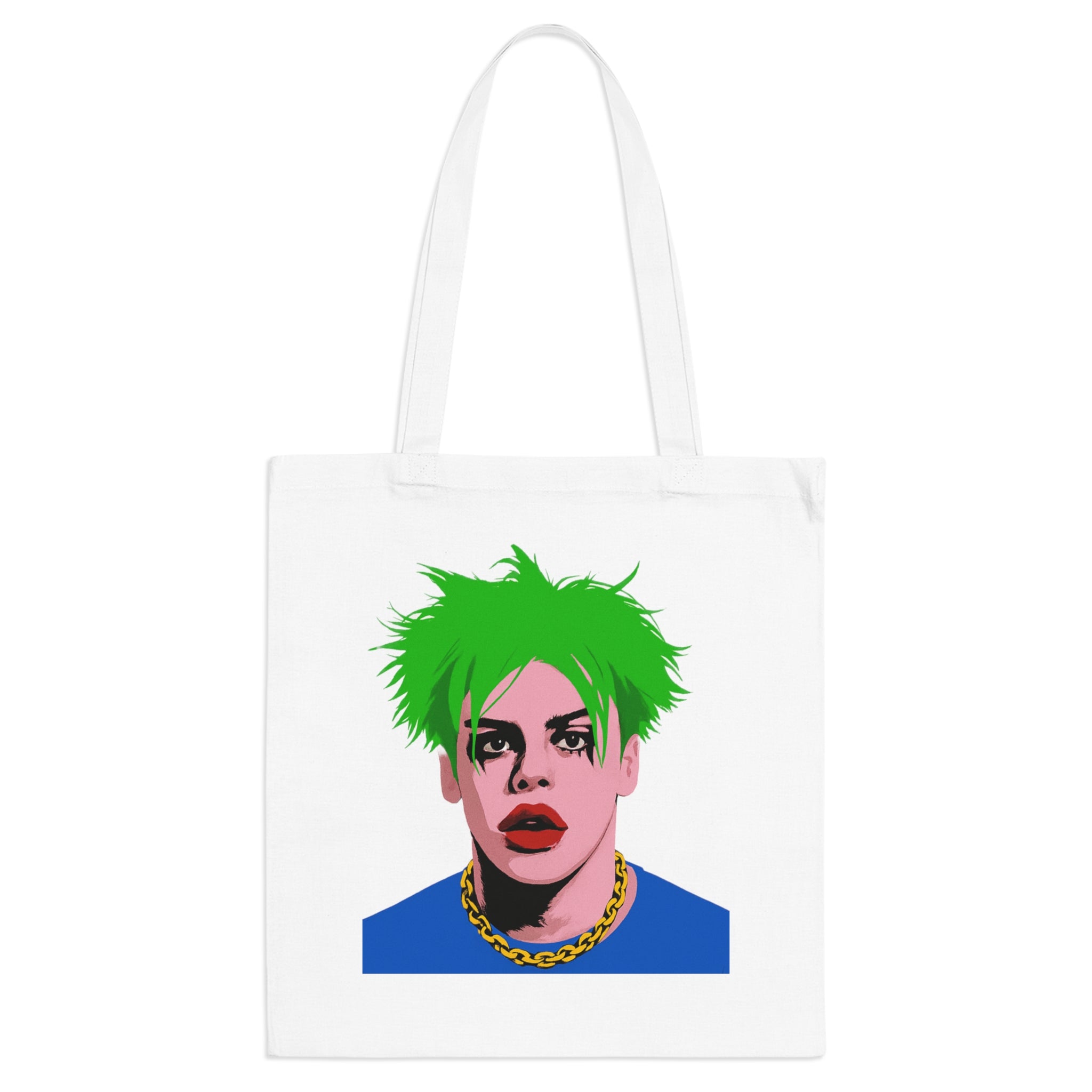 Dominic Colorful Art Tote Bag – Stylish, Eco – Friendly, Gift for Art Lovers, Beach, Shopping, or Daily Use – Canvas Print