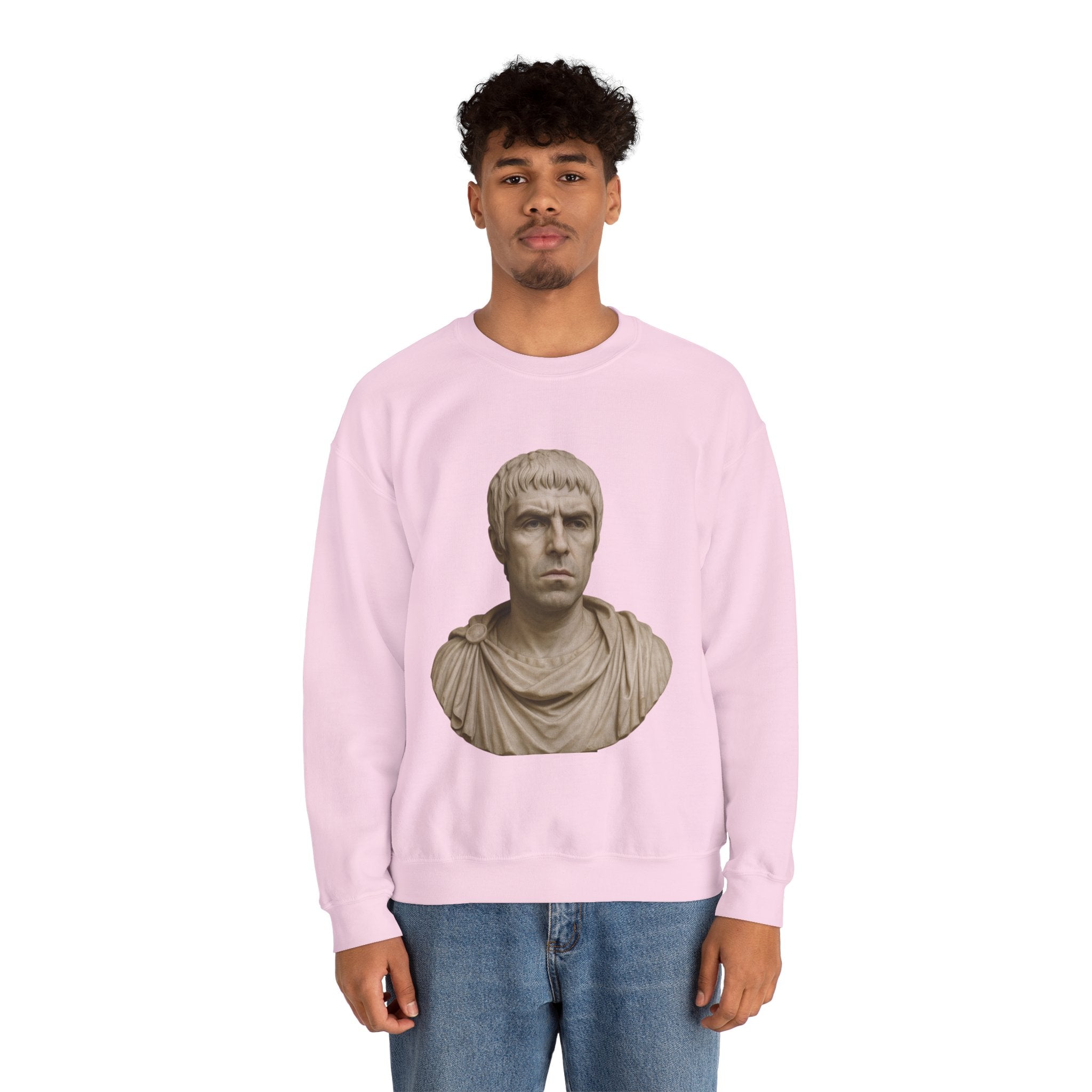 Godlike Liam Gallagher Roman Bust Sweatshirt